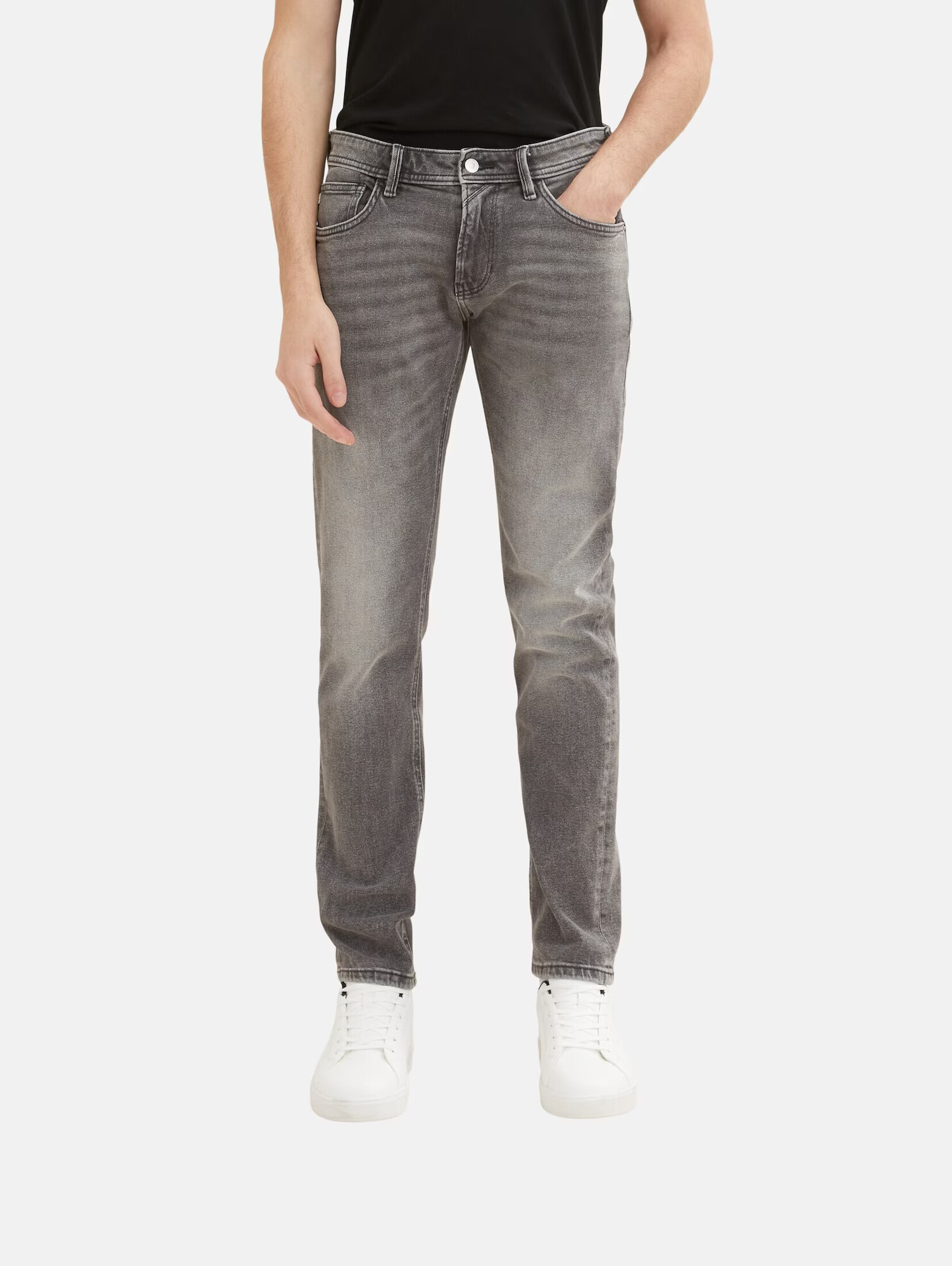 TOM TAILOR DENIM Jeans 'Piers' gri denim - Pled.ro