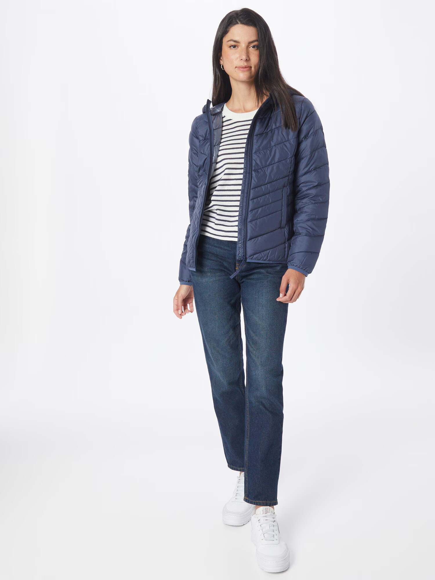 TOM TAILOR DENIM Parka de iarnă bleumarin - Pled.ro