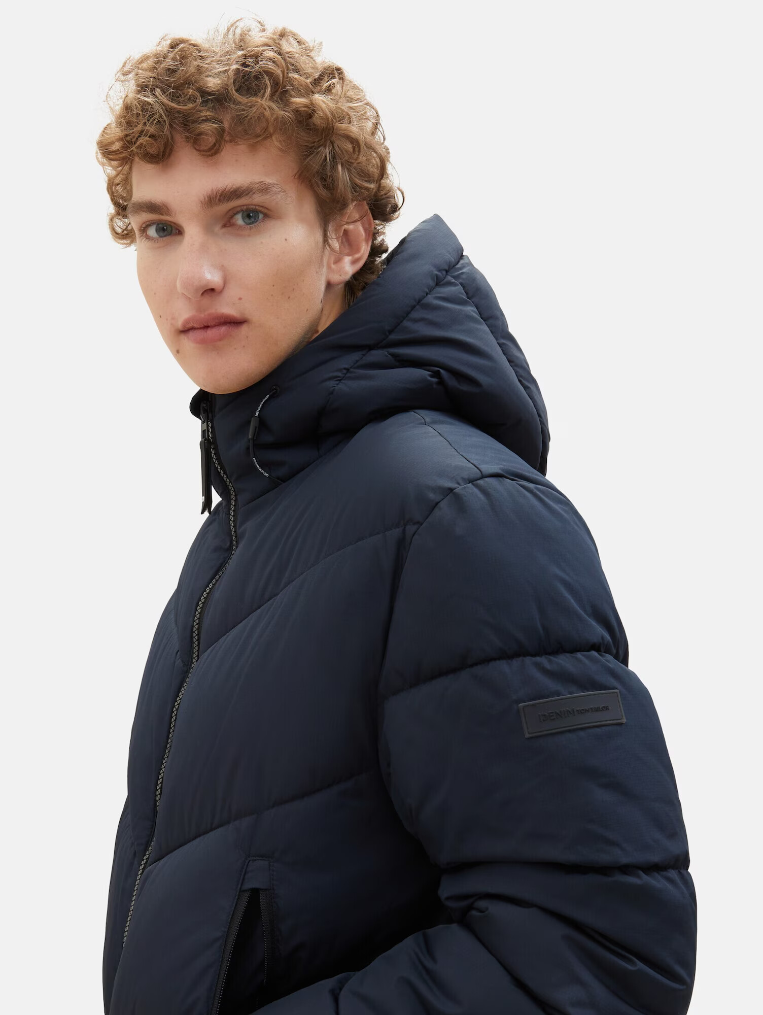 TOM TAILOR DENIM Parka de iarnă bleumarin - Pled.ro