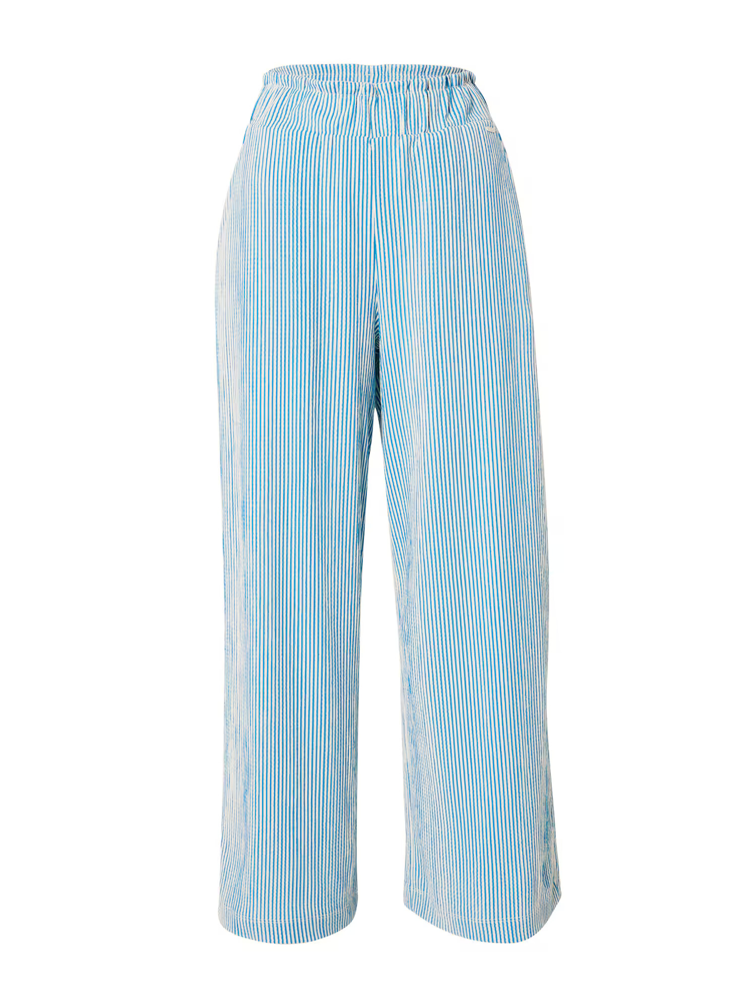 TOM TAILOR DENIM Pantaloni albastru / alb - Pled.ro