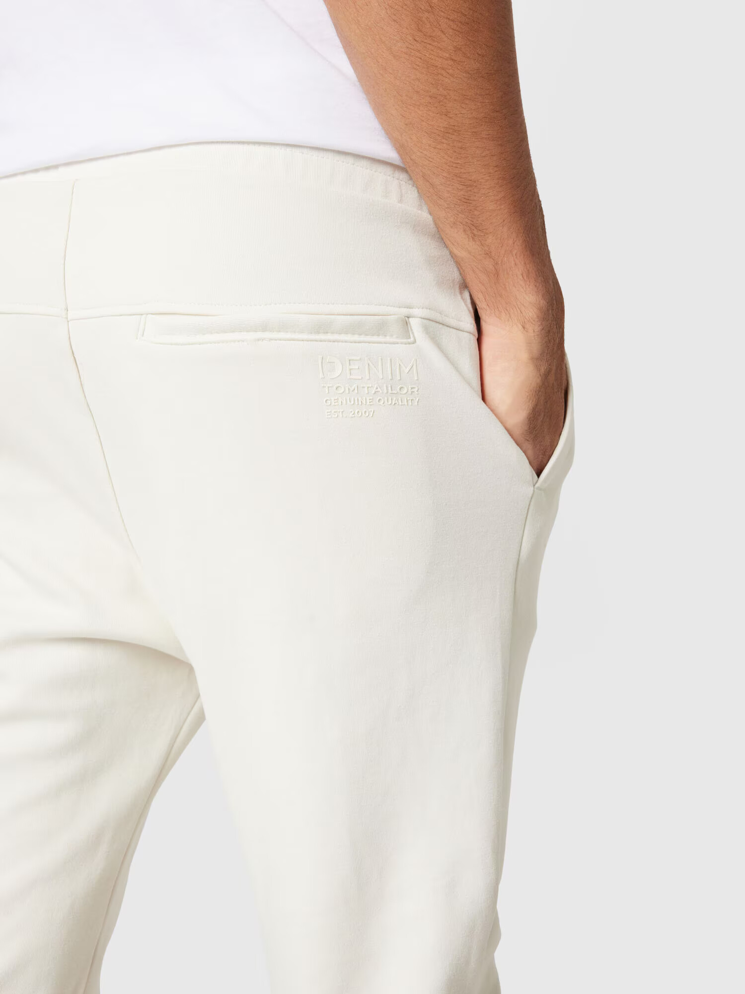 TOM TAILOR DENIM Pantaloni crem - Pled.ro