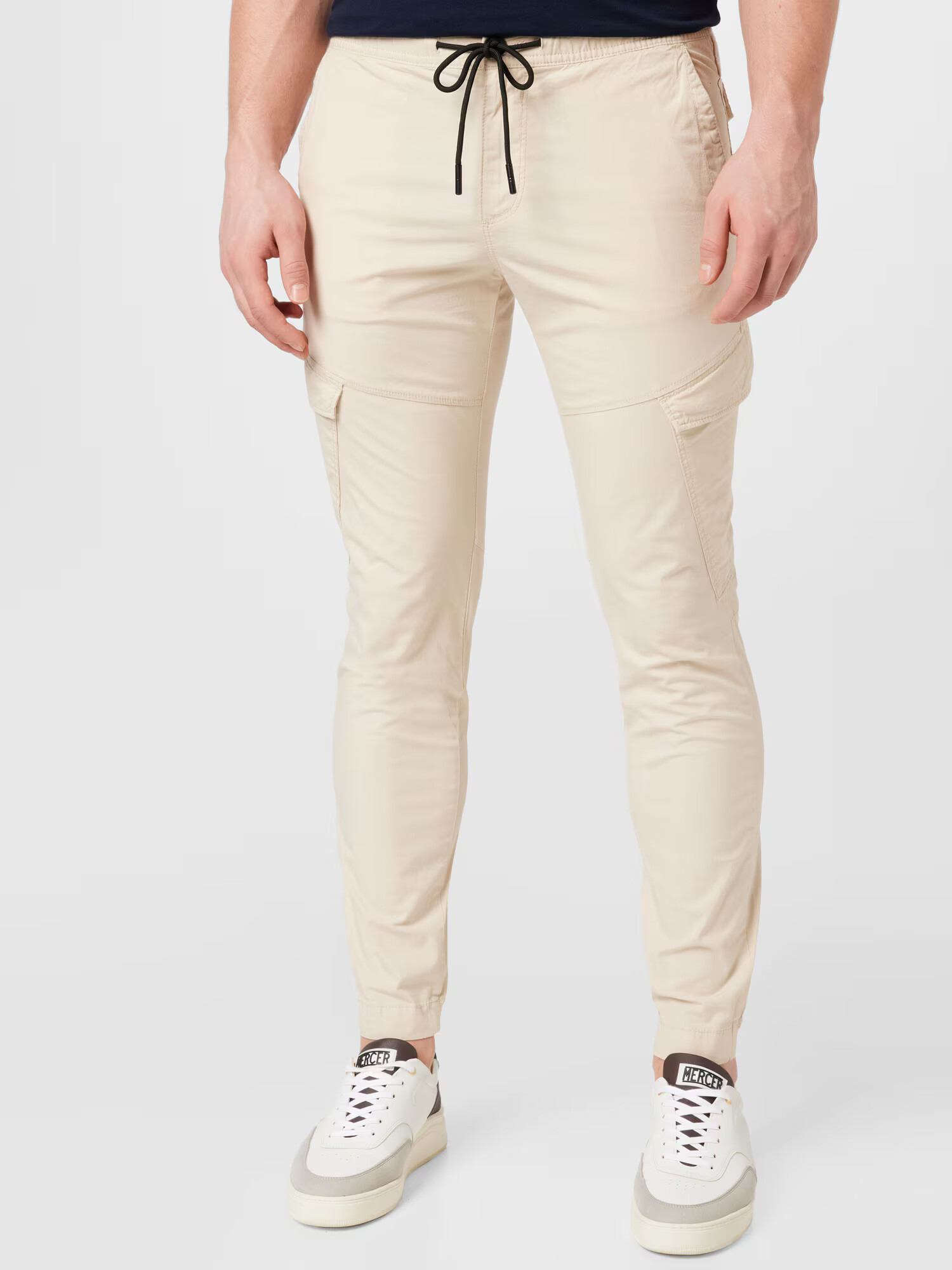 TOM TAILOR DENIM Pantaloni cu buzunare bej - Pled.ro