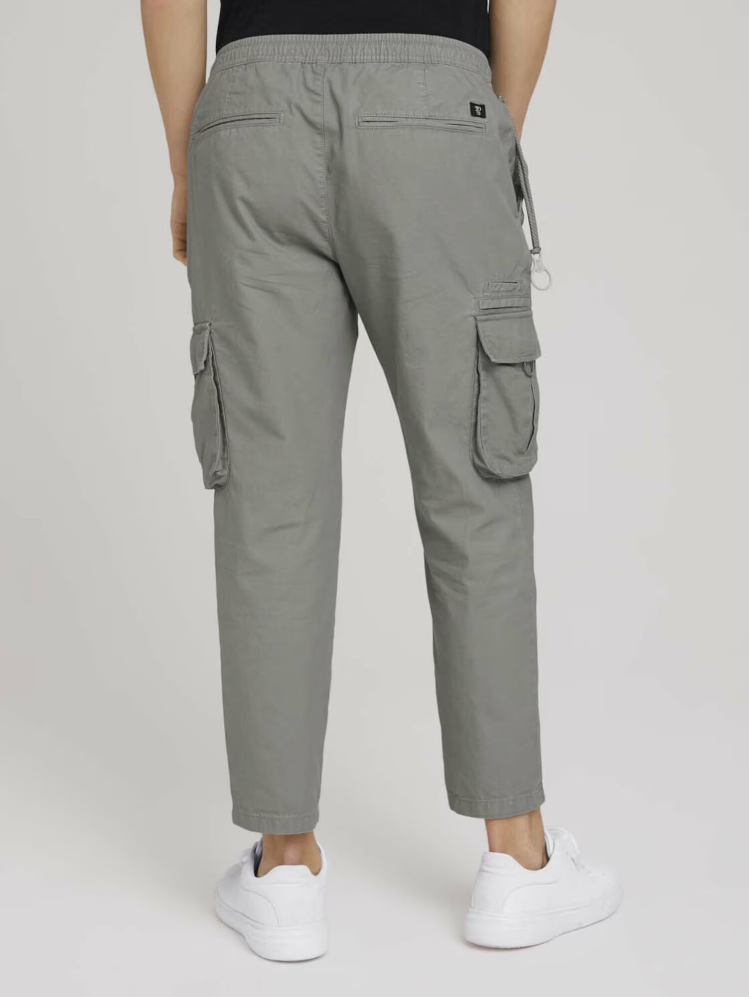 TOM TAILOR DENIM Pantaloni cu buzunare gri - Pled.ro