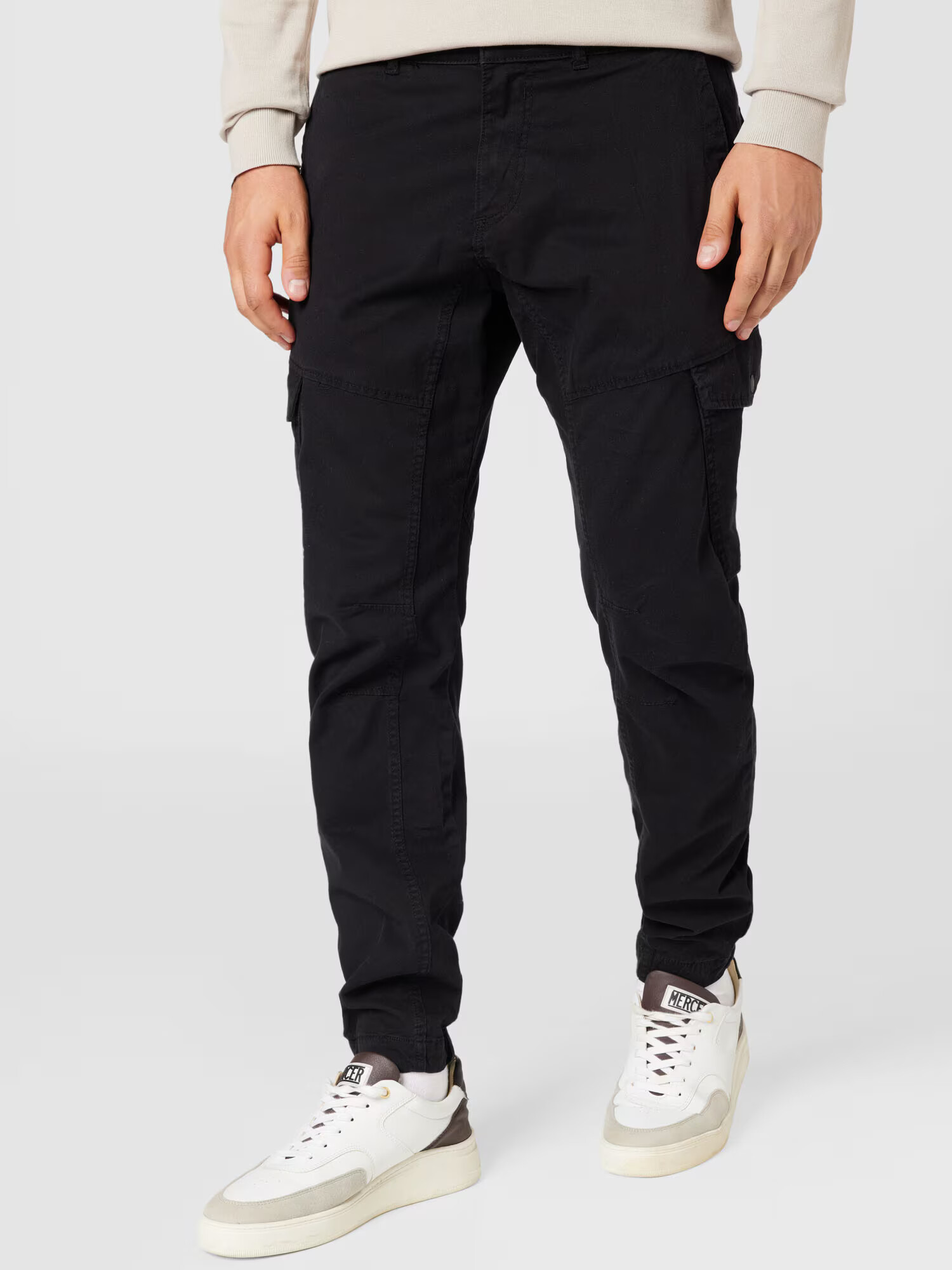 TOM TAILOR DENIM Pantaloni cu buzunare negru - Pled.ro