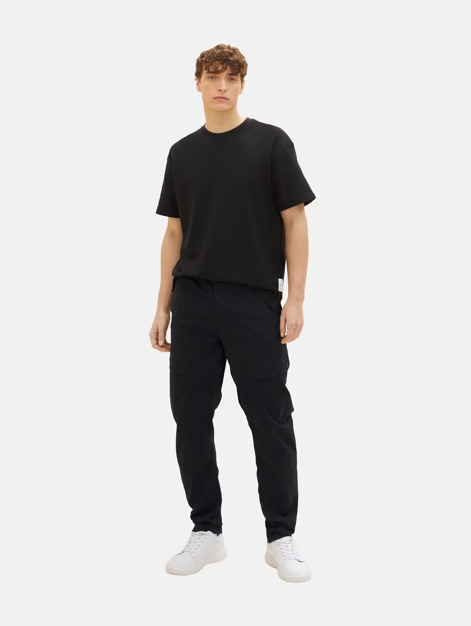 TOM TAILOR DENIM Pantaloni cu buzunare negru - Pled.ro