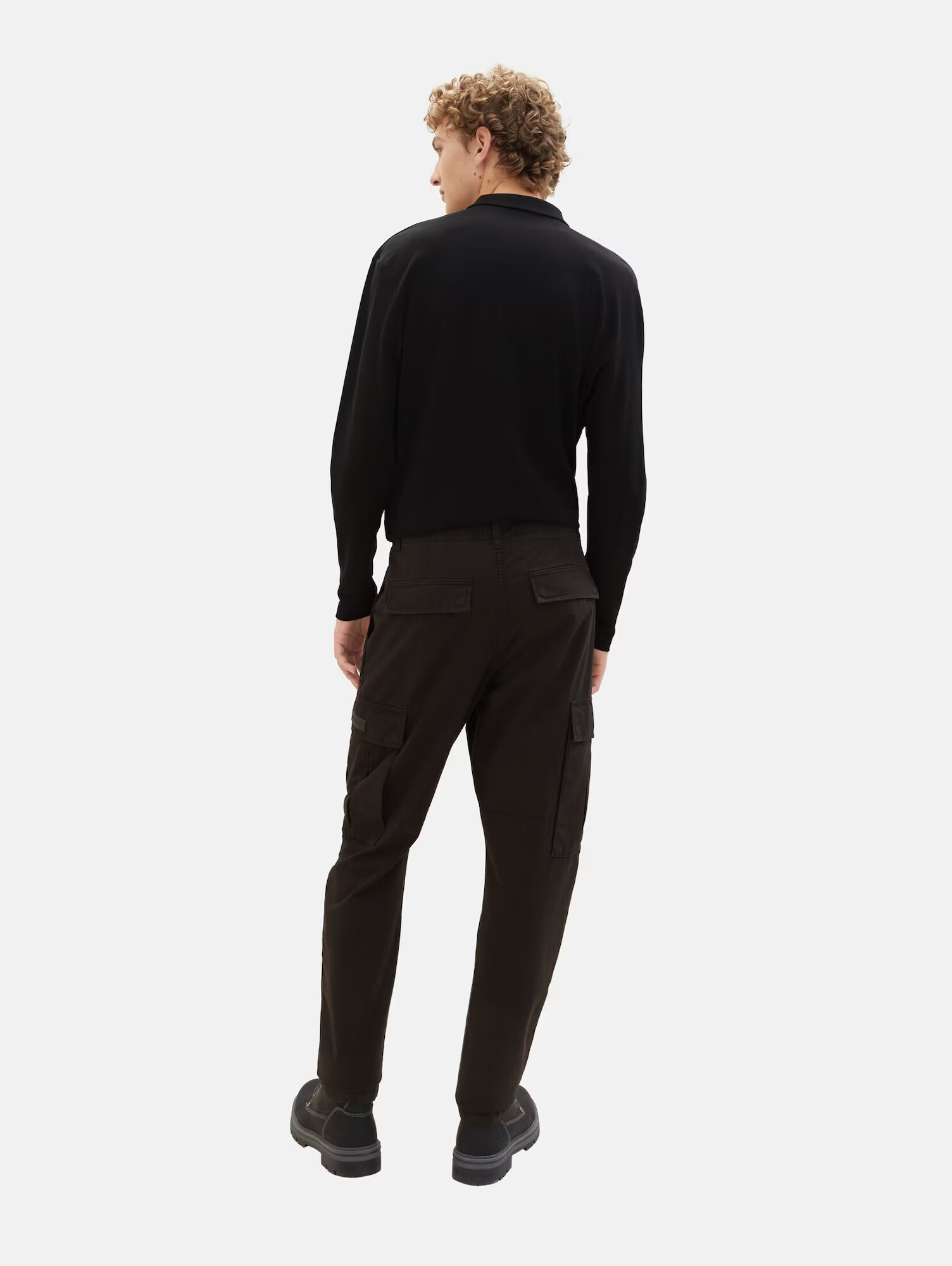 TOM TAILOR DENIM Pantaloni cu buzunare negru - Pled.ro