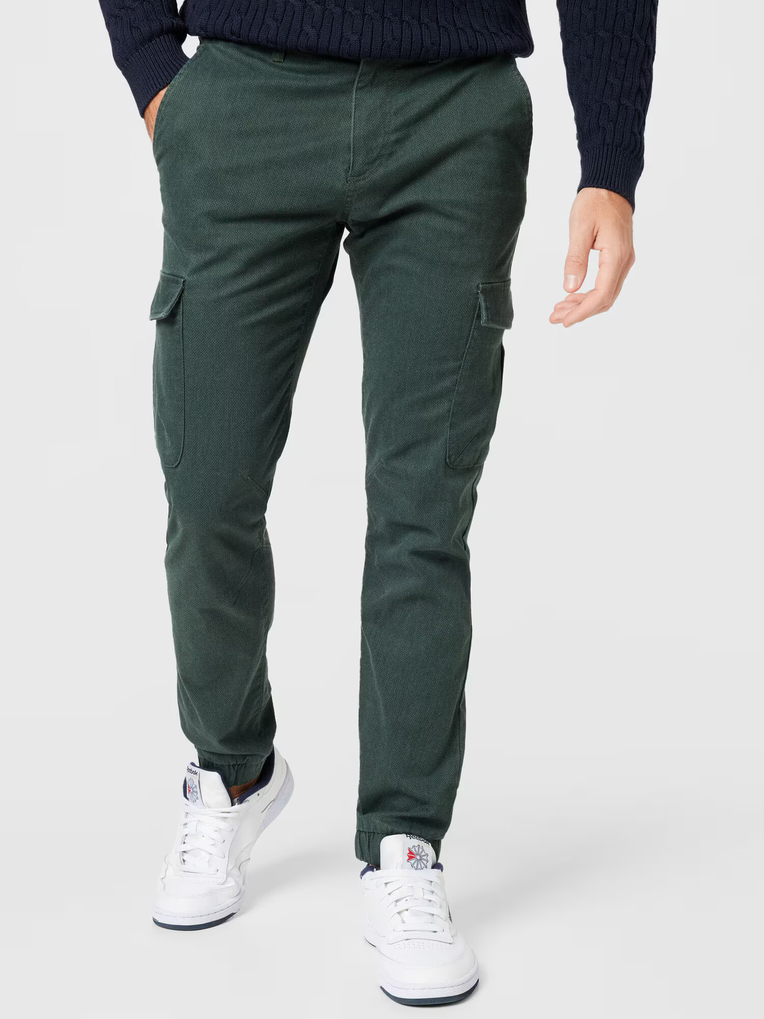 TOM TAILOR DENIM Pantaloni cu buzunare verde închis - Pled.ro