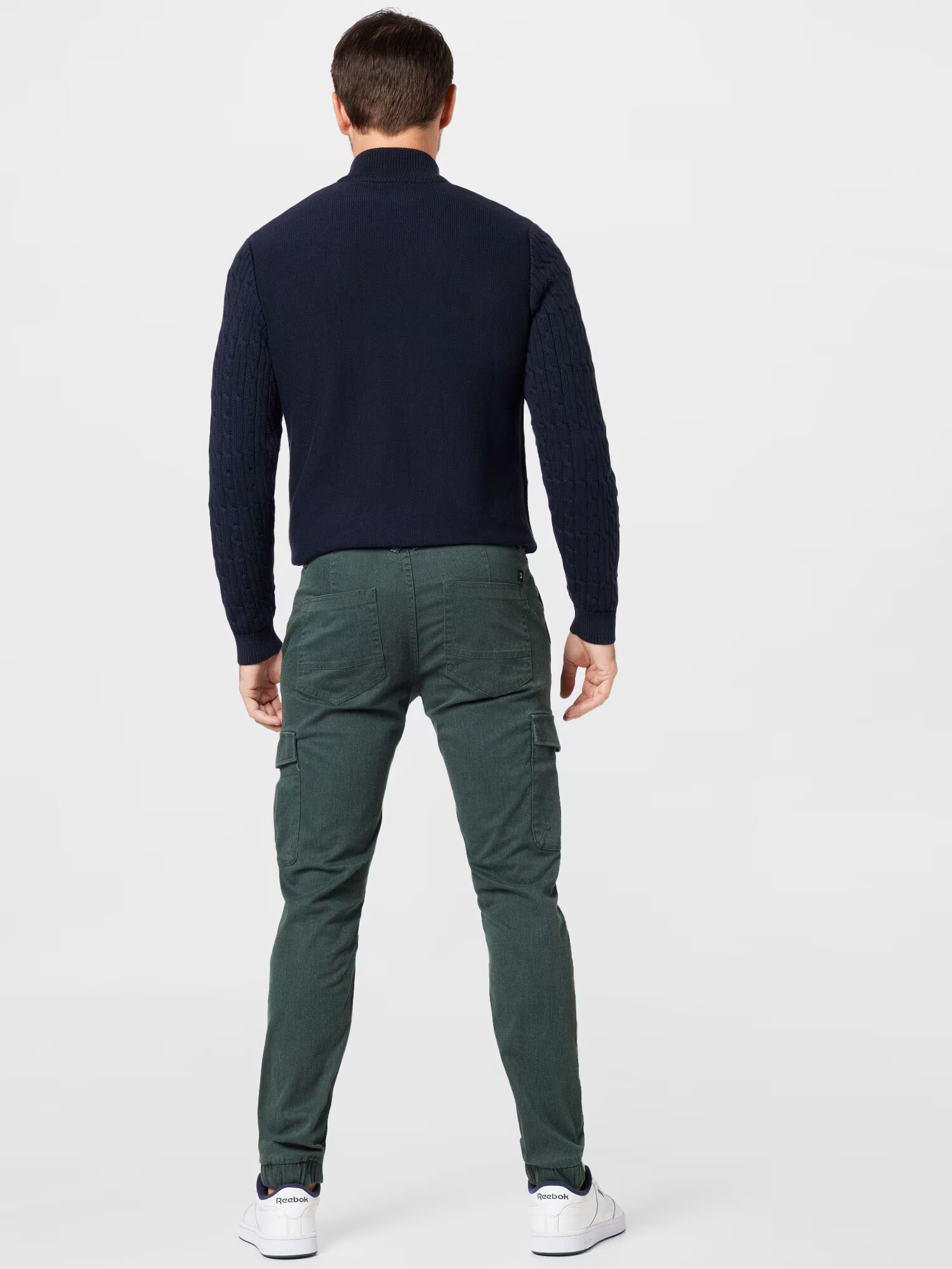 TOM TAILOR DENIM Pantaloni cu buzunare verde închis - Pled.ro