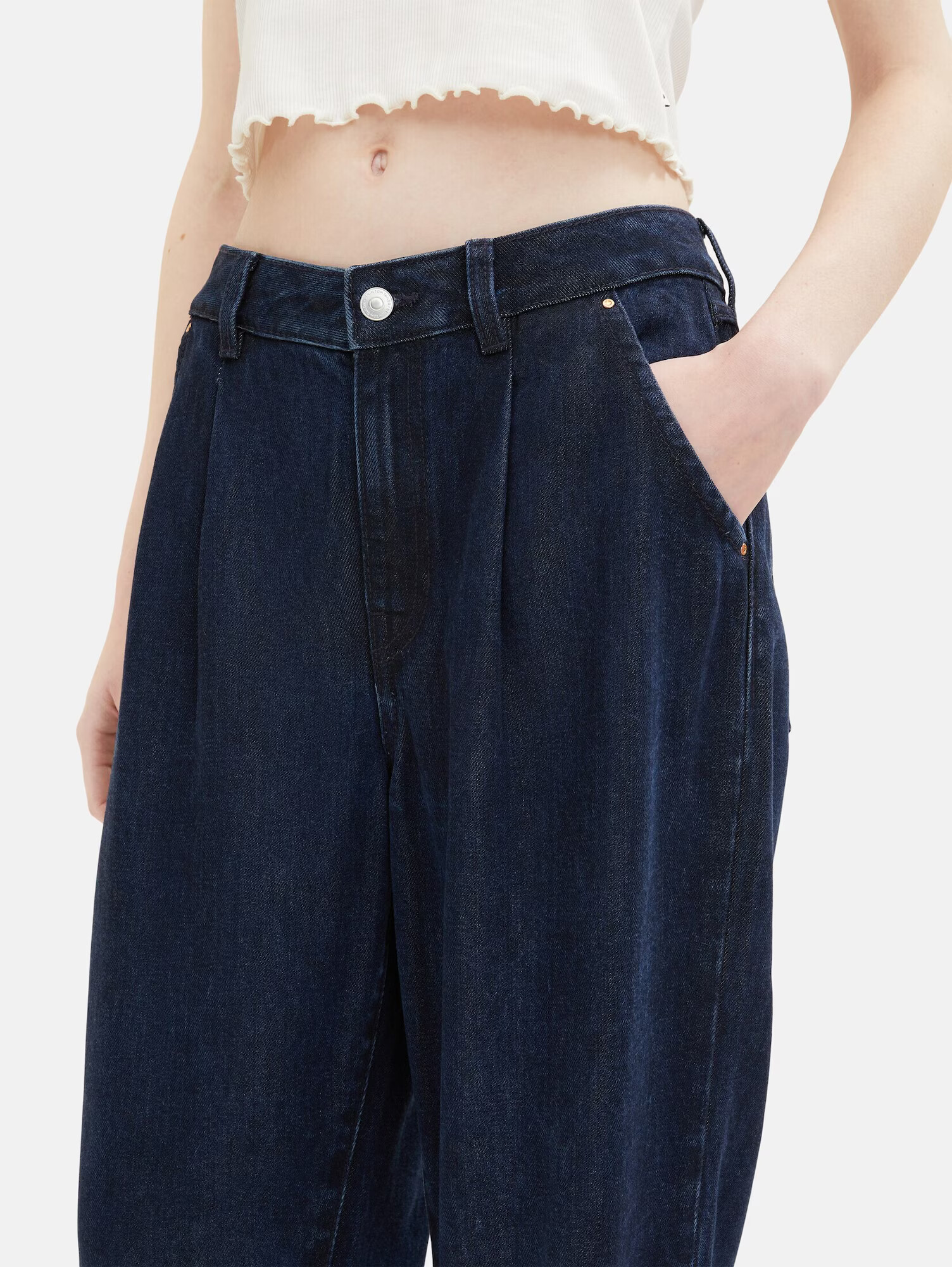 TOM TAILOR DENIM Pantaloni cu cute - Pled.ro