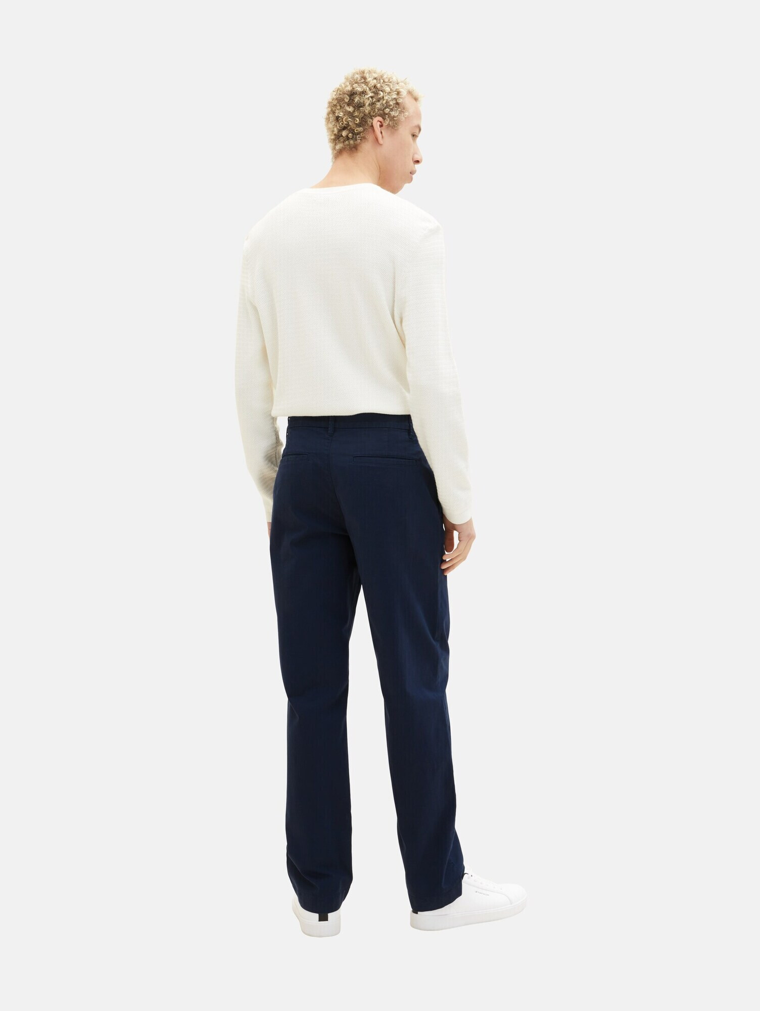 TOM TAILOR DENIM Pantaloni eleganți bleumarin - Pled.ro