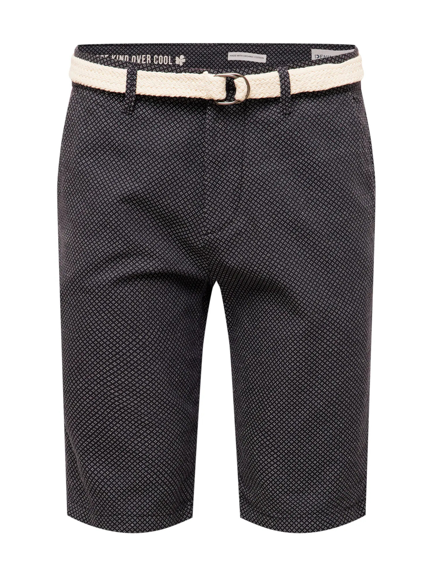 TOM TAILOR DENIM Pantaloni eleganți bleumarin / alb - Pled.ro