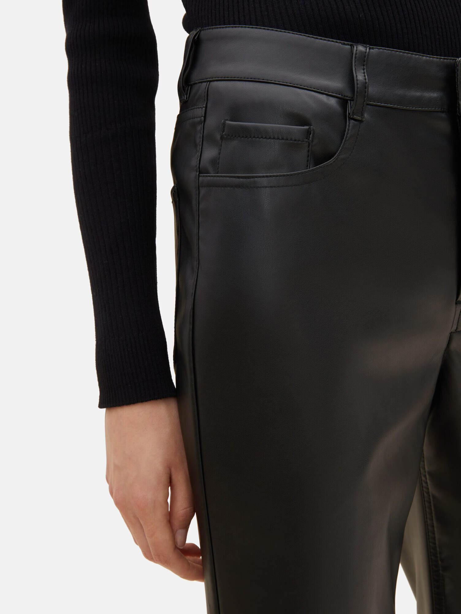 TOM TAILOR DENIM Pantaloni 'Emma' negru - Pled.ro