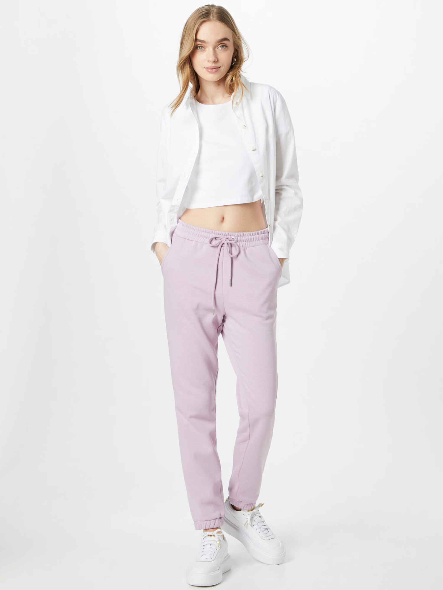 TOM TAILOR DENIM Pantaloni mov pastel - Pled.ro