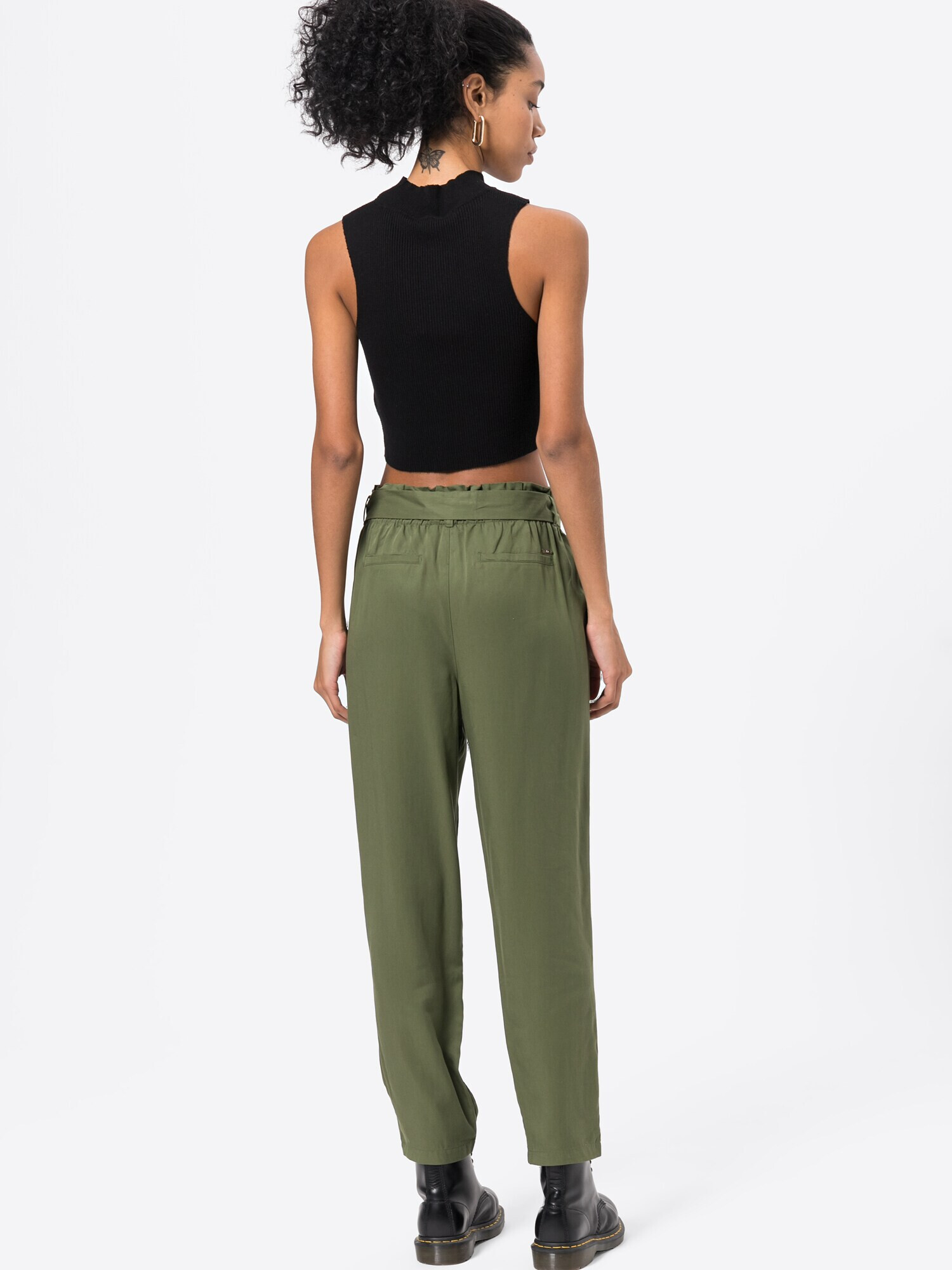 TOM TAILOR DENIM Pantaloni verde - Pled.ro