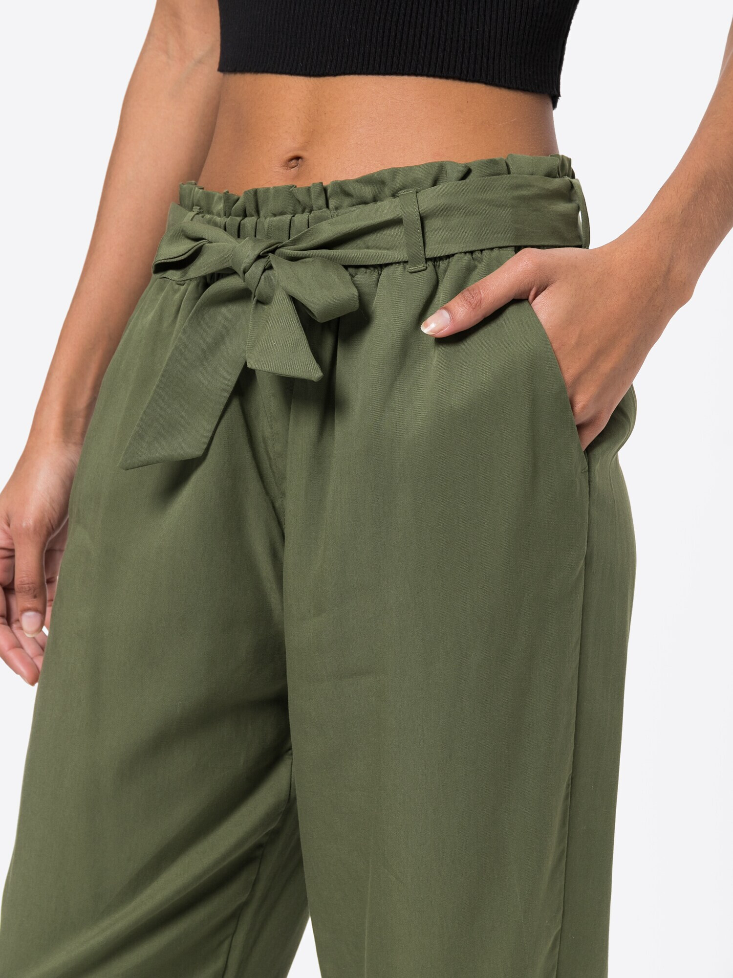 TOM TAILOR DENIM Pantaloni verde - Pled.ro