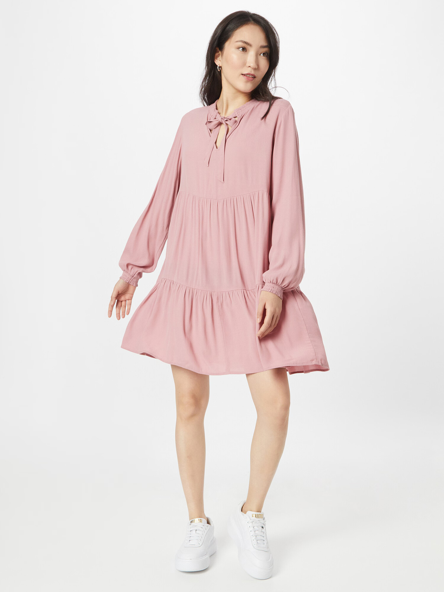 TOM TAILOR DENIM Rochie 'Babydoll' roz - Pled.ro