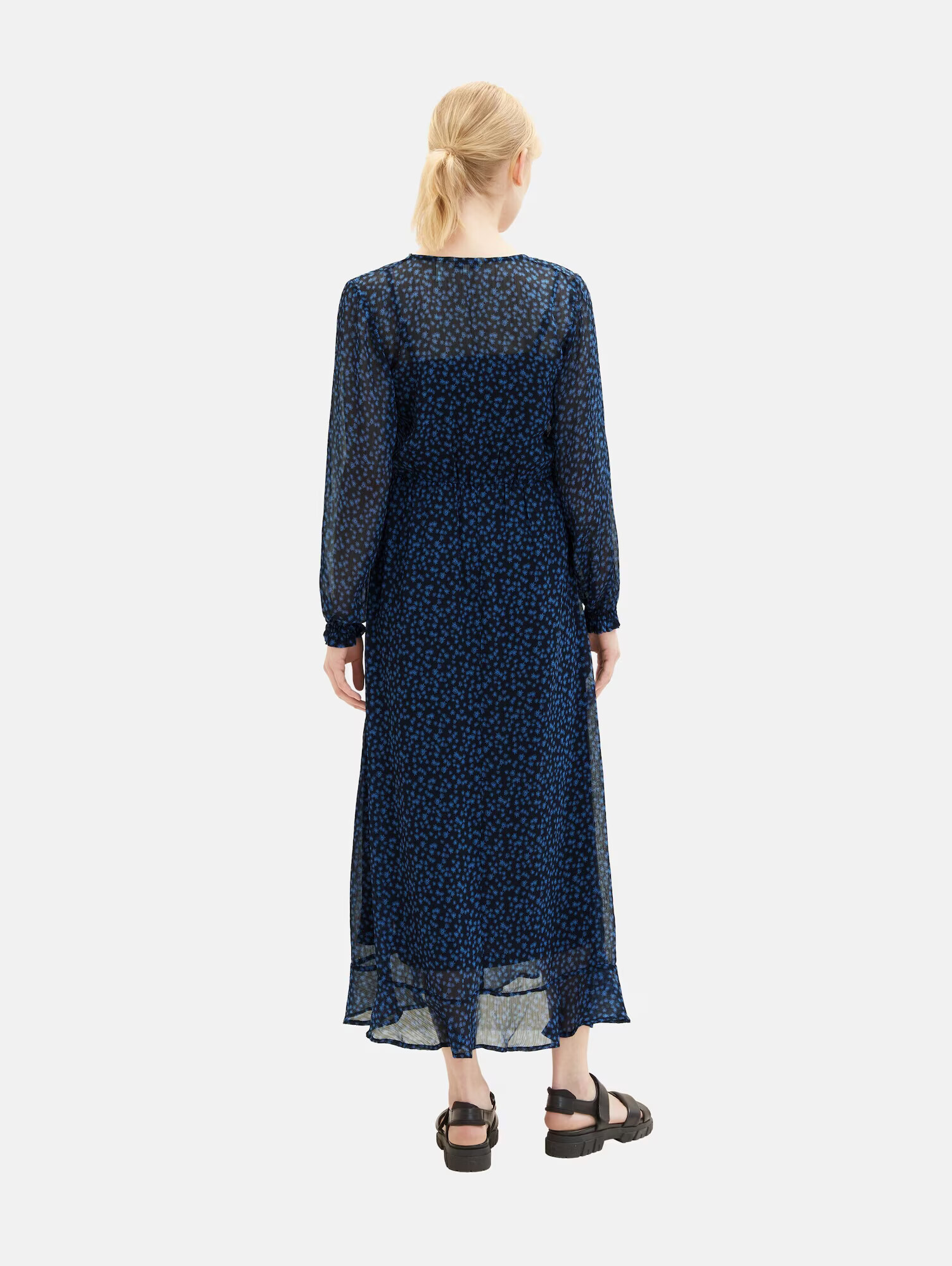 TOM TAILOR DENIM Rochie bleumarin / azur - Pled.ro