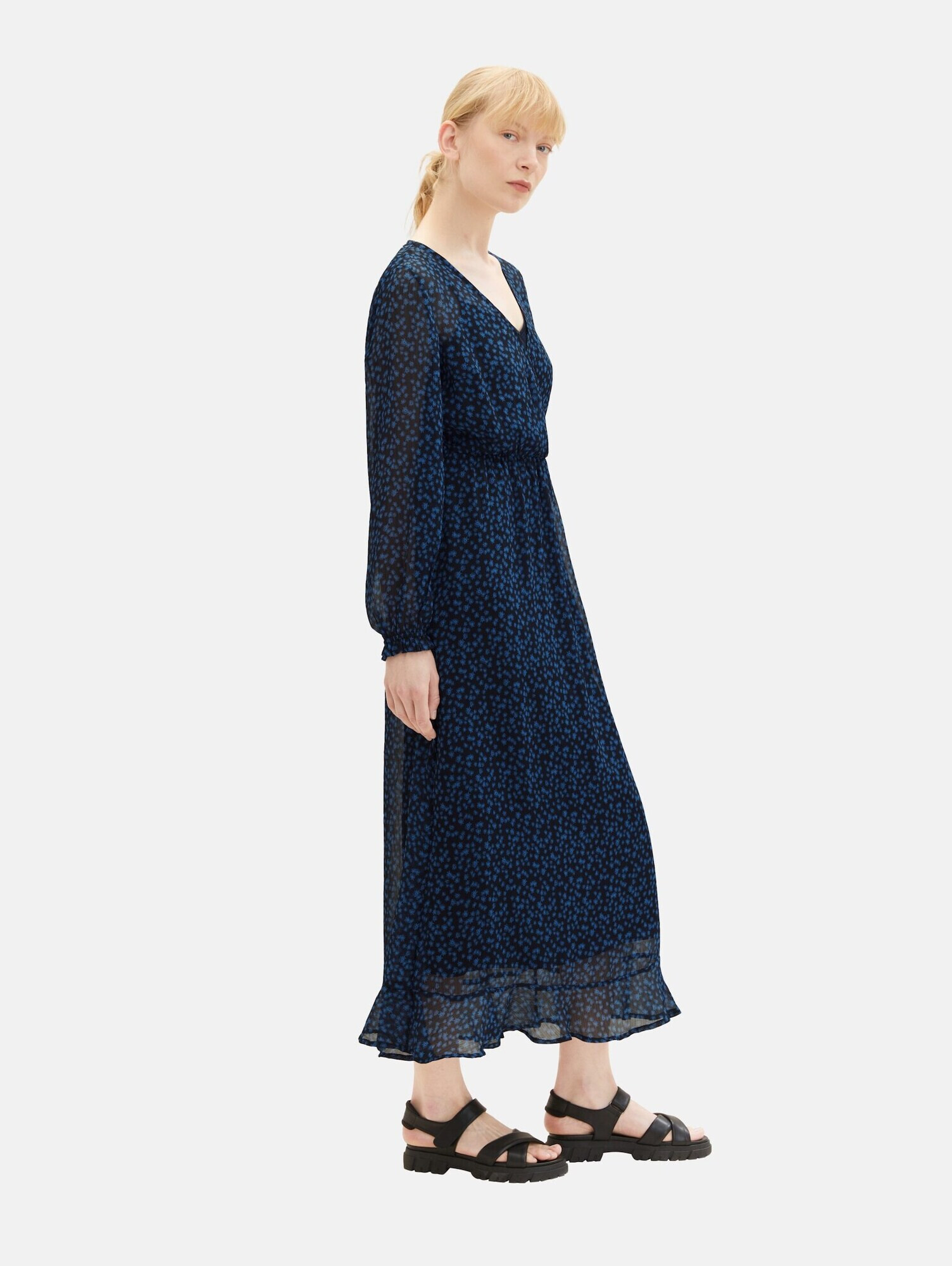 TOM TAILOR DENIM Rochie bleumarin / azur - Pled.ro