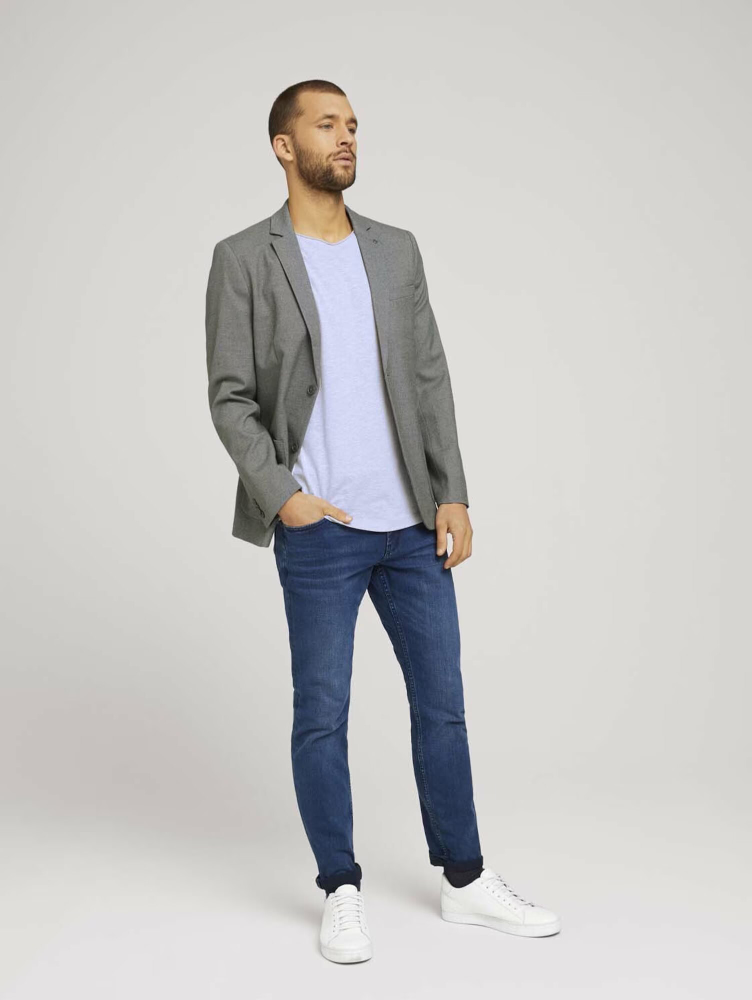 TOM TAILOR DENIM Tricou mov pastel - Pled.ro