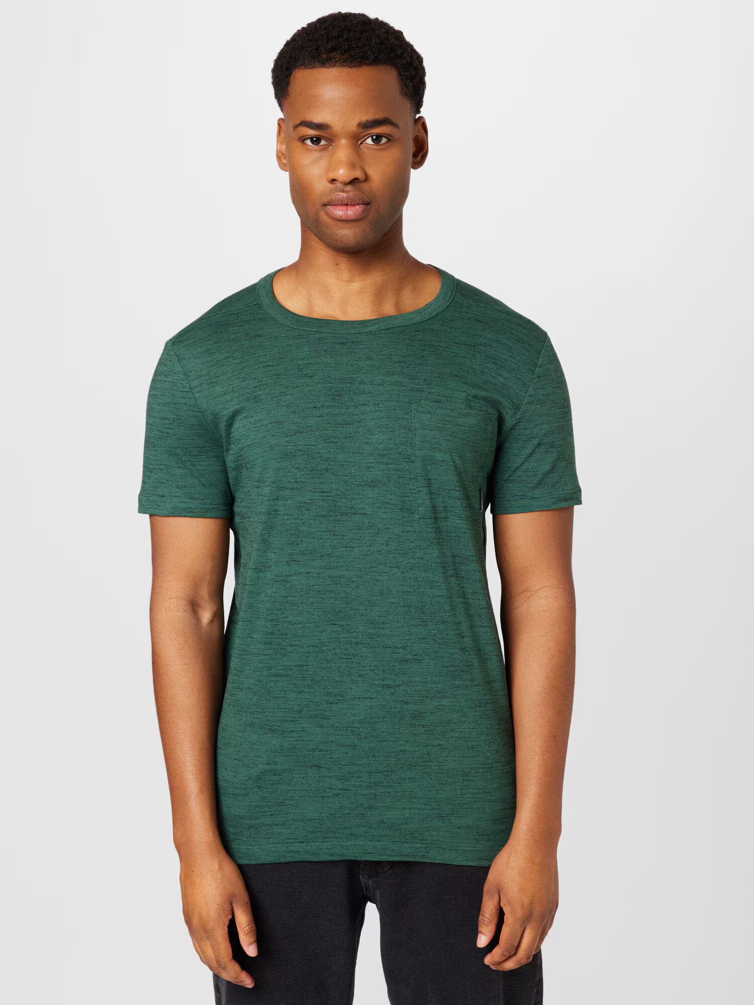 TOM TAILOR DENIM Tricou verde - Pled.ro