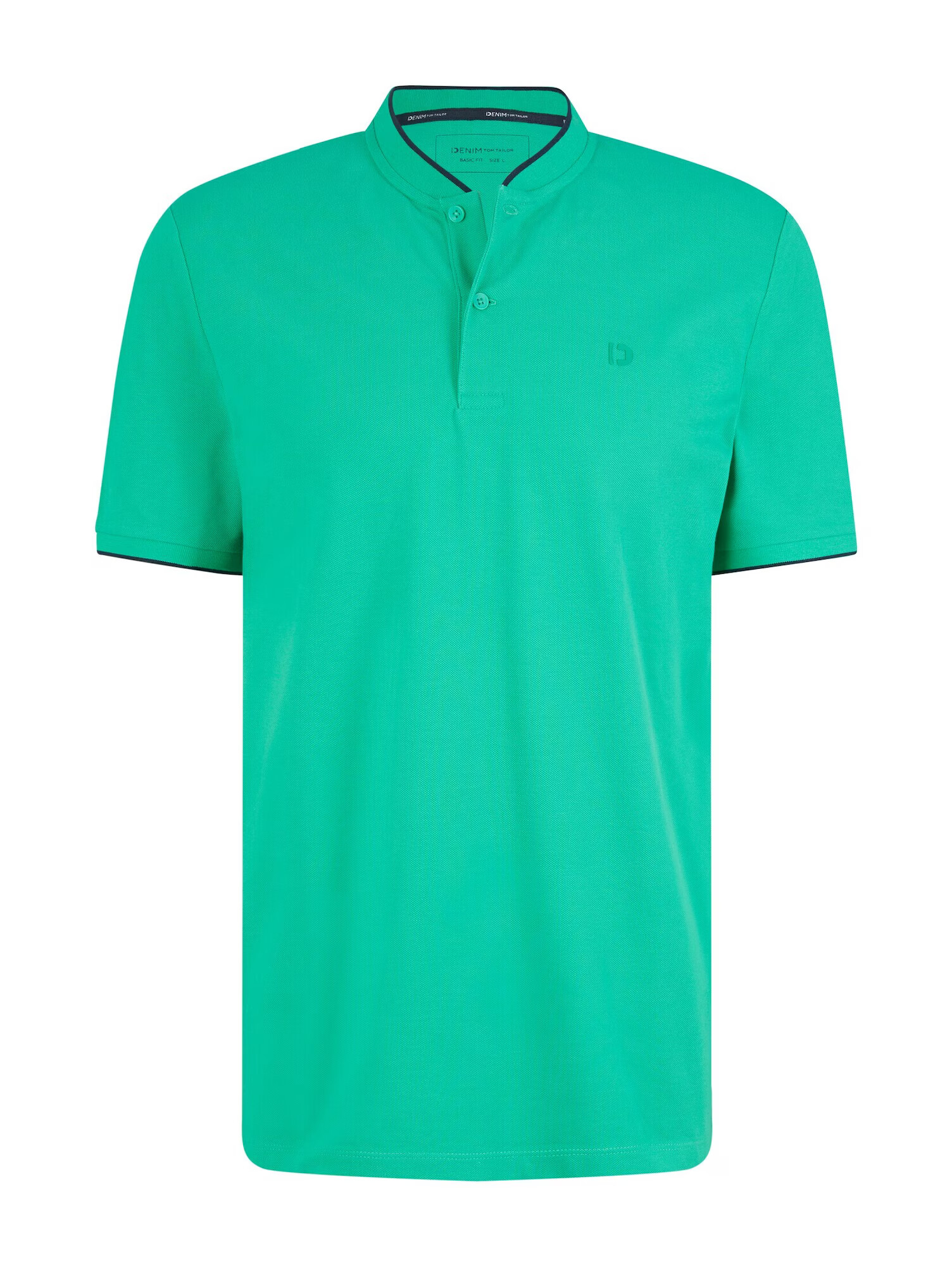 TOM TAILOR DENIM Tricou verde jad - Pled.ro