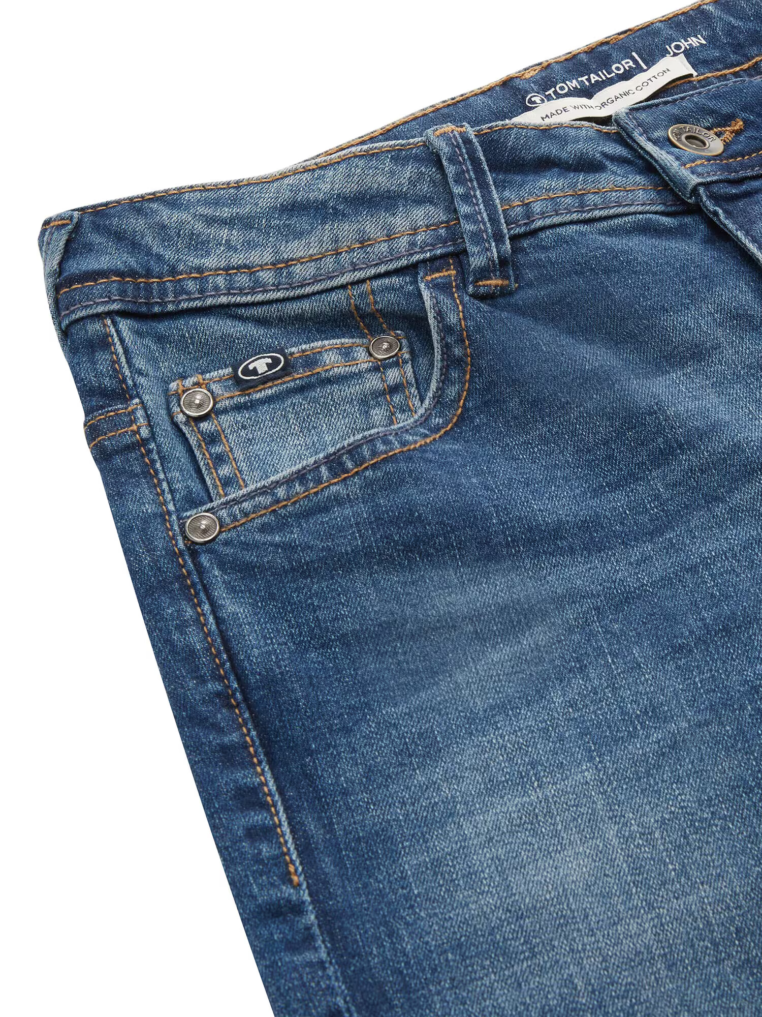 TOM TAILOR Jeans 'John' albastru denim - Pled.ro