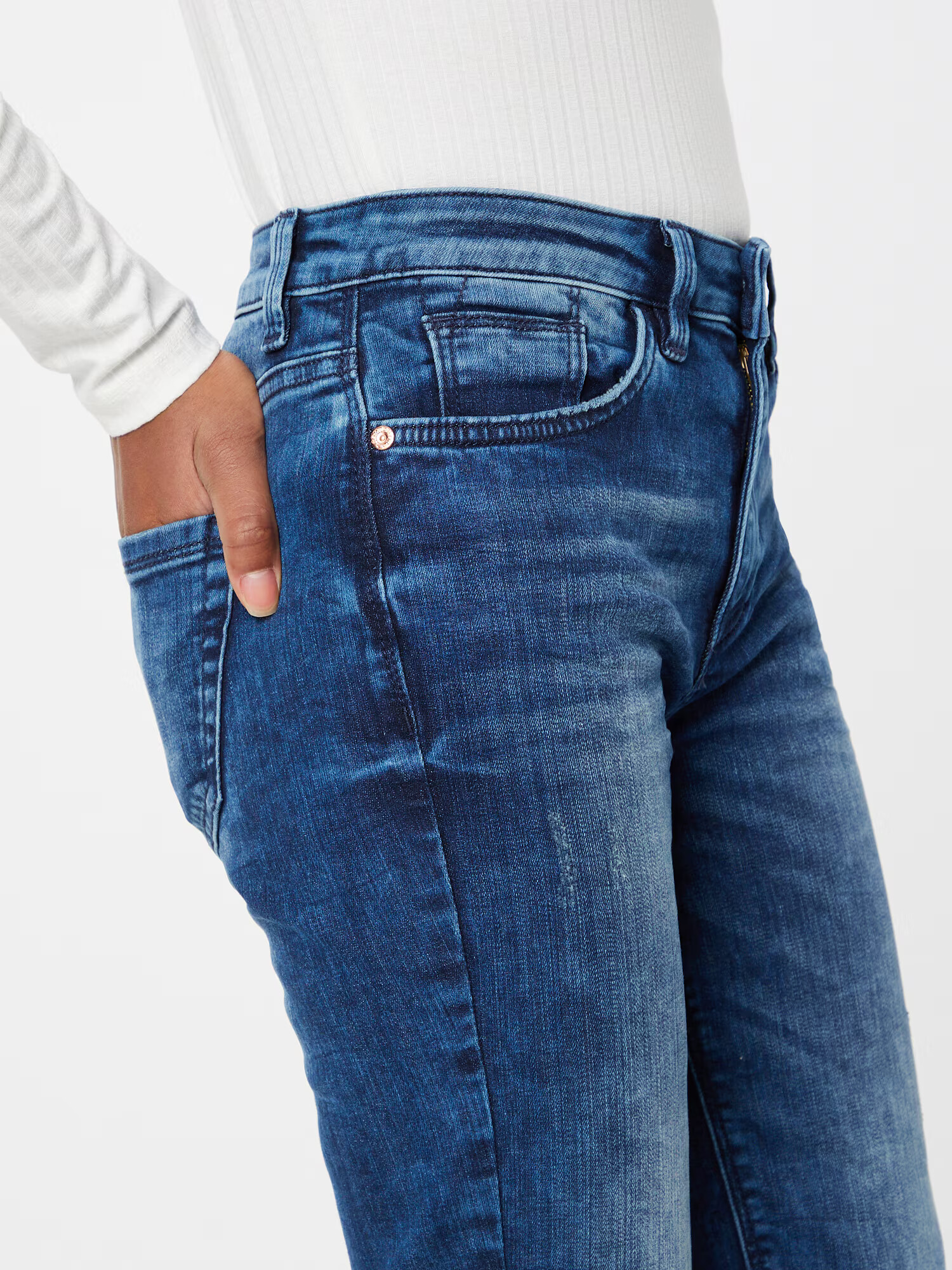 TOM TAILOR Jeans 'KATE' albastru închis - Pled.ro