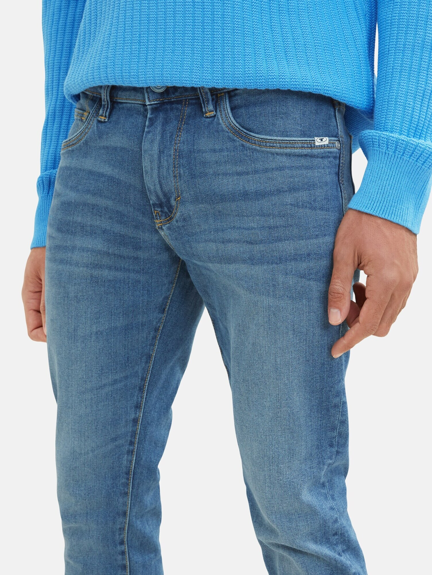 TOM TAILOR Jeans 'Troy' albastru denim - Pled.ro