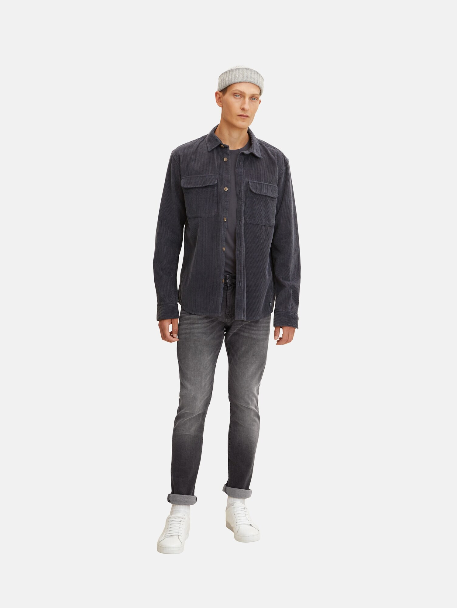 TOM TAILOR Jeans 'Troy' gri denim - Pled.ro