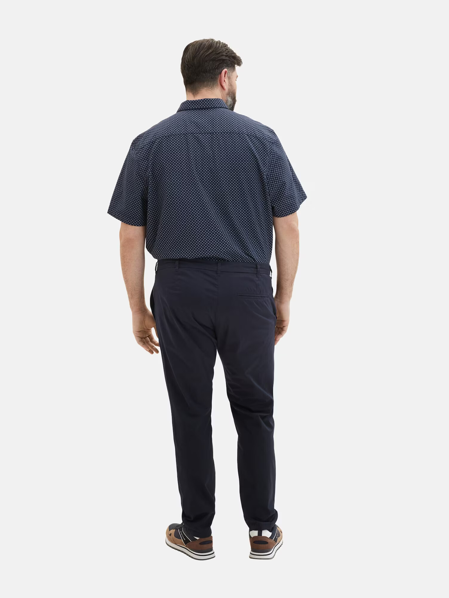 TOM TAILOR Men + Pantaloni eleganți bleumarin - Pled.ro