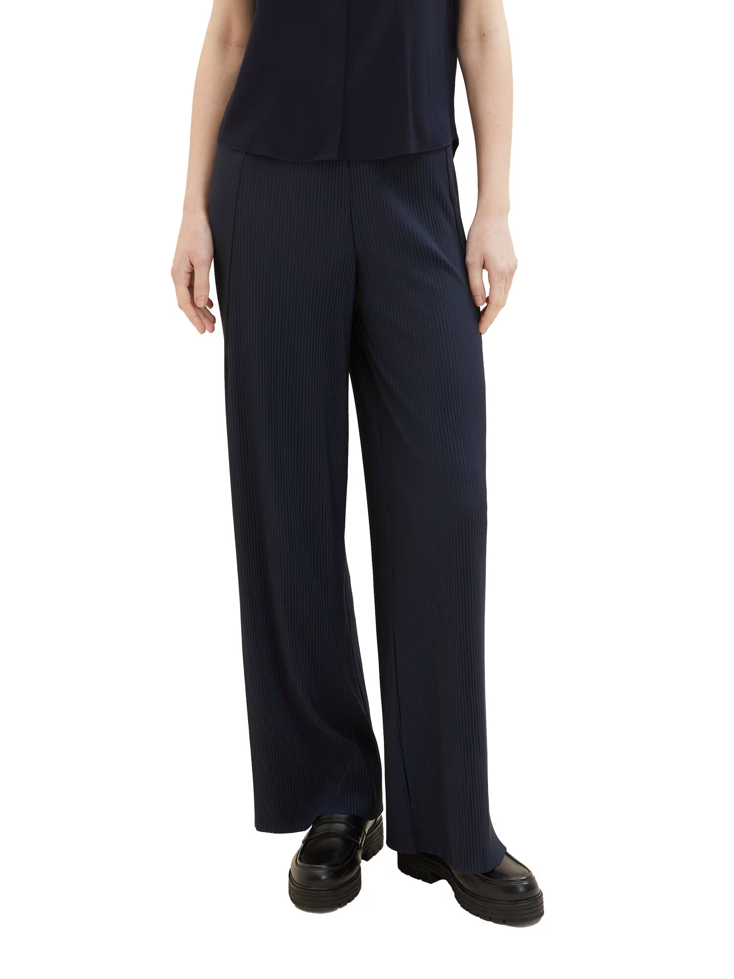 TOM TAILOR Pantaloni bleumarin - Pled.ro