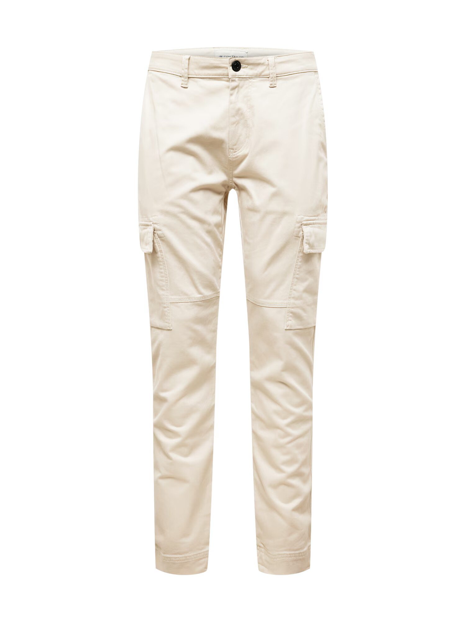 TOM TAILOR Pantaloni cu buzunare crem - Pled.ro