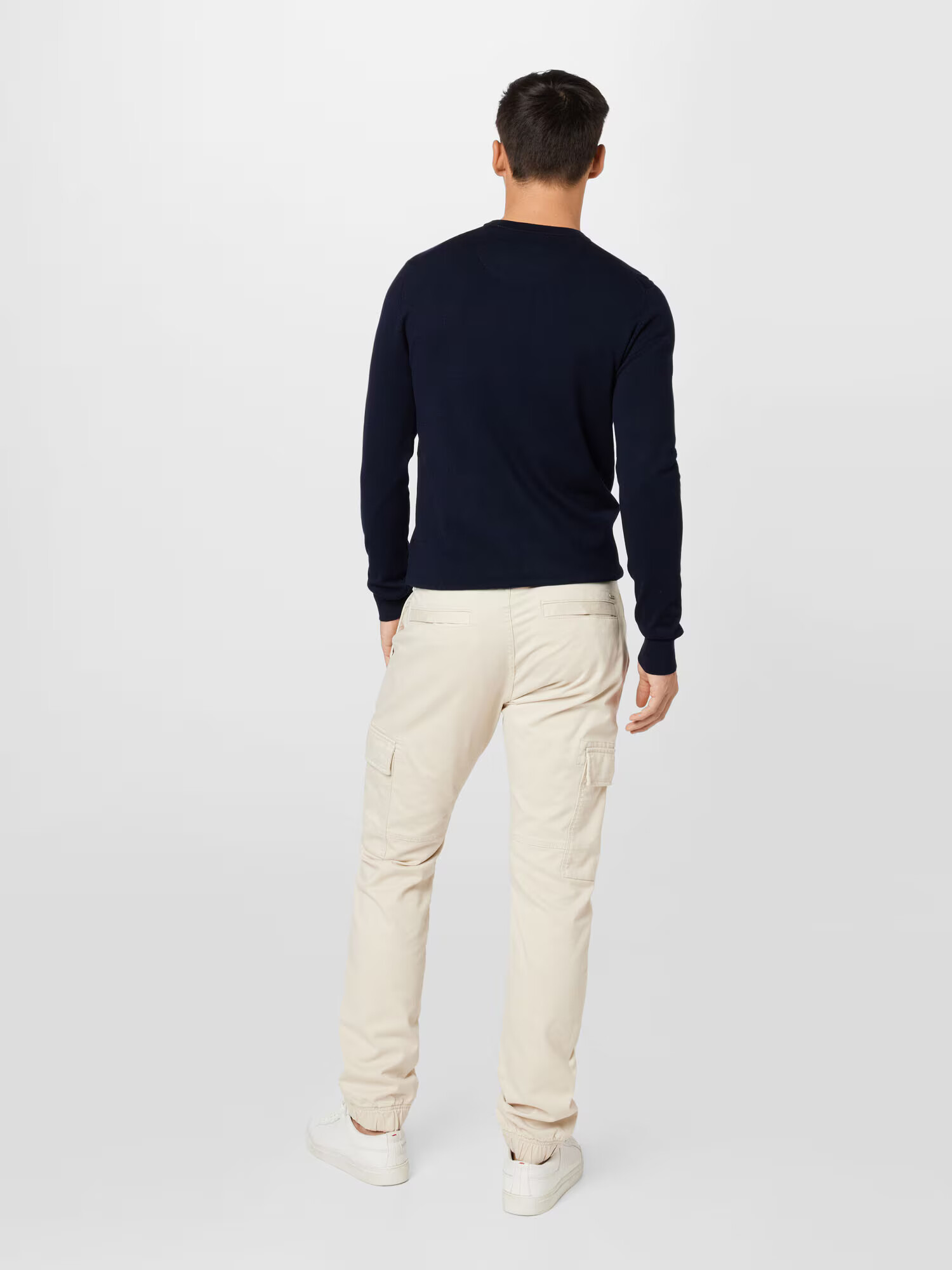 TOM TAILOR Pantaloni cu buzunare crem - Pled.ro