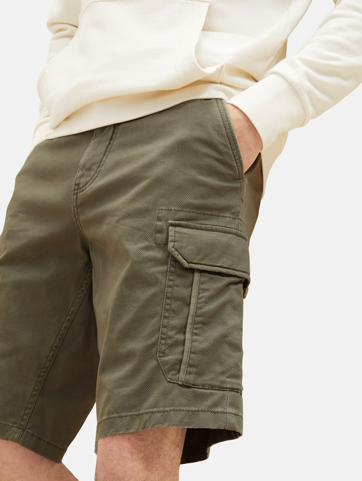 TOM TAILOR Pantaloni cu buzunare kaki - Pled.ro