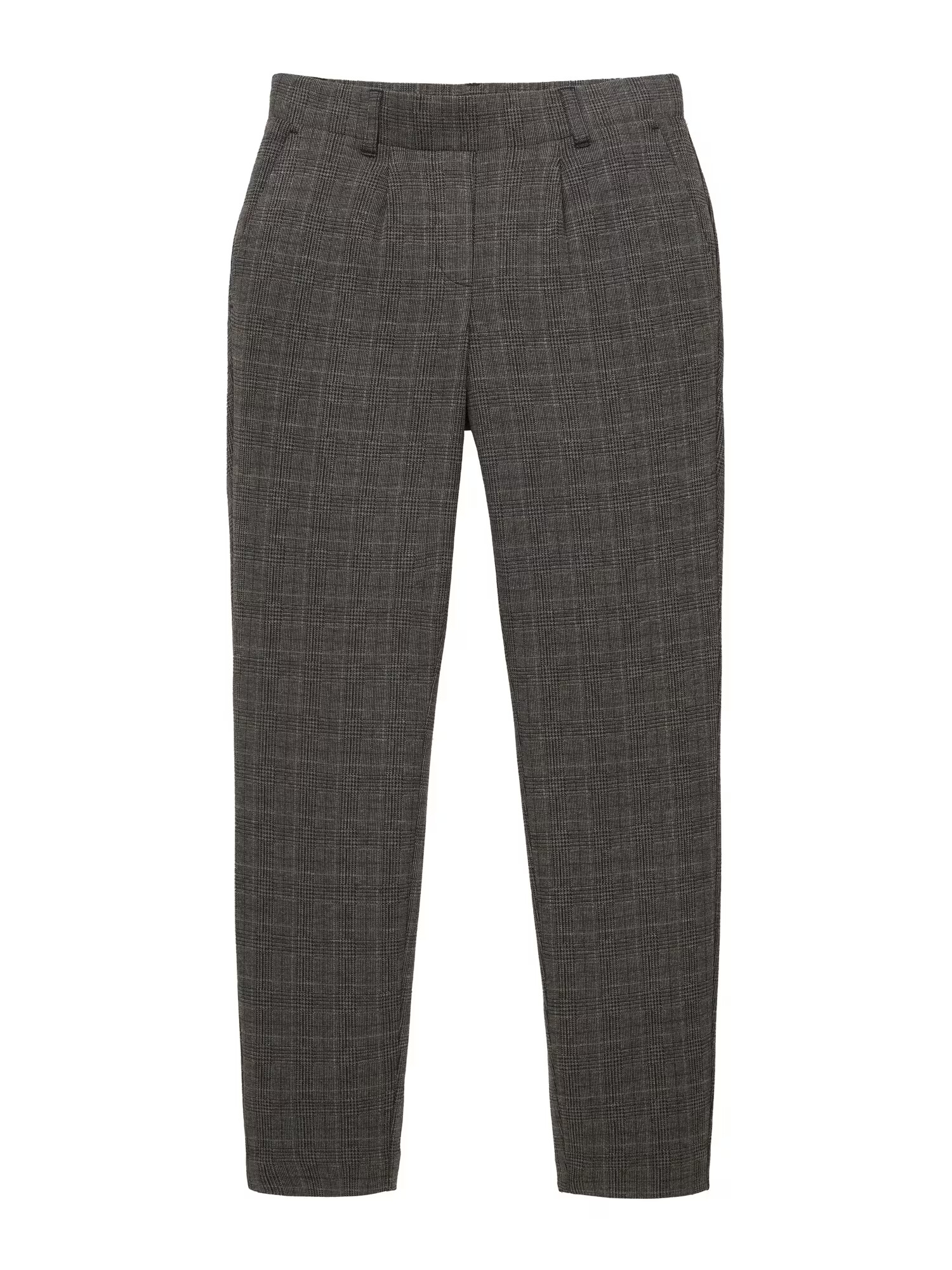 TOM TAILOR Pantaloni cutați bej / maro închis / gri / negru - Pled.ro