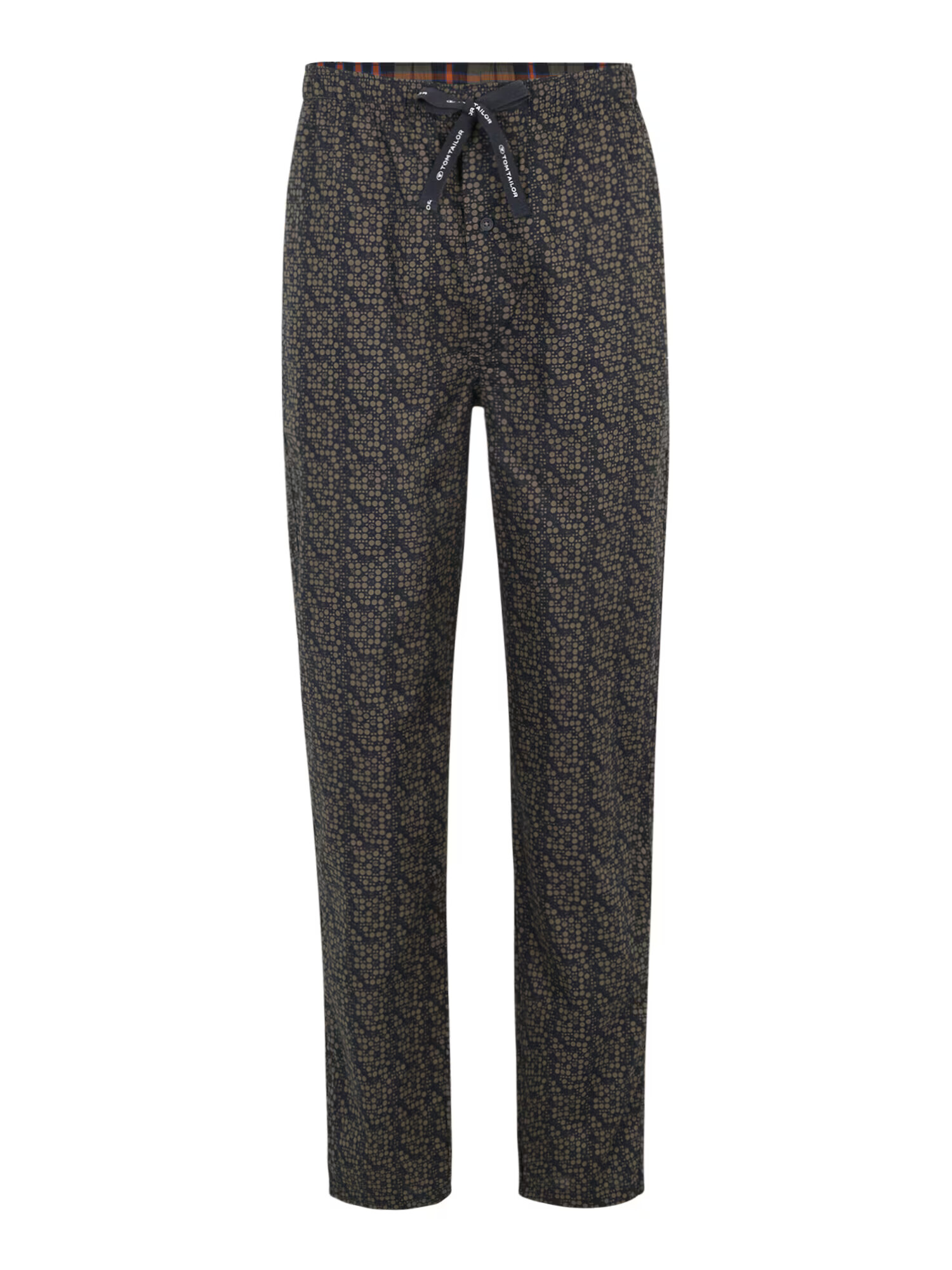 TOM TAILOR Pantaloni de pijama albastru noapte / oliv - Pled.ro