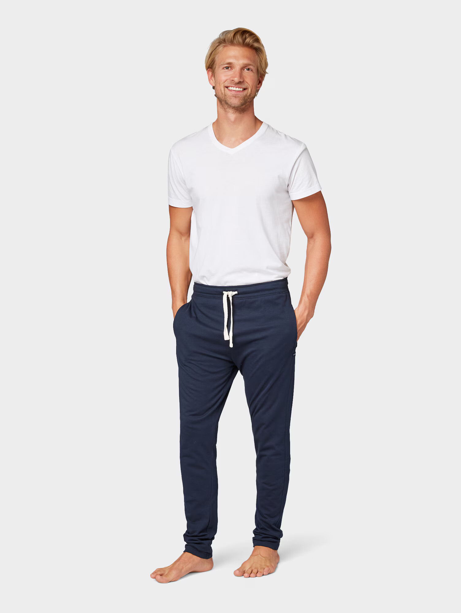 TOM TAILOR Pantaloni de pijama bleumarin - Pled.ro