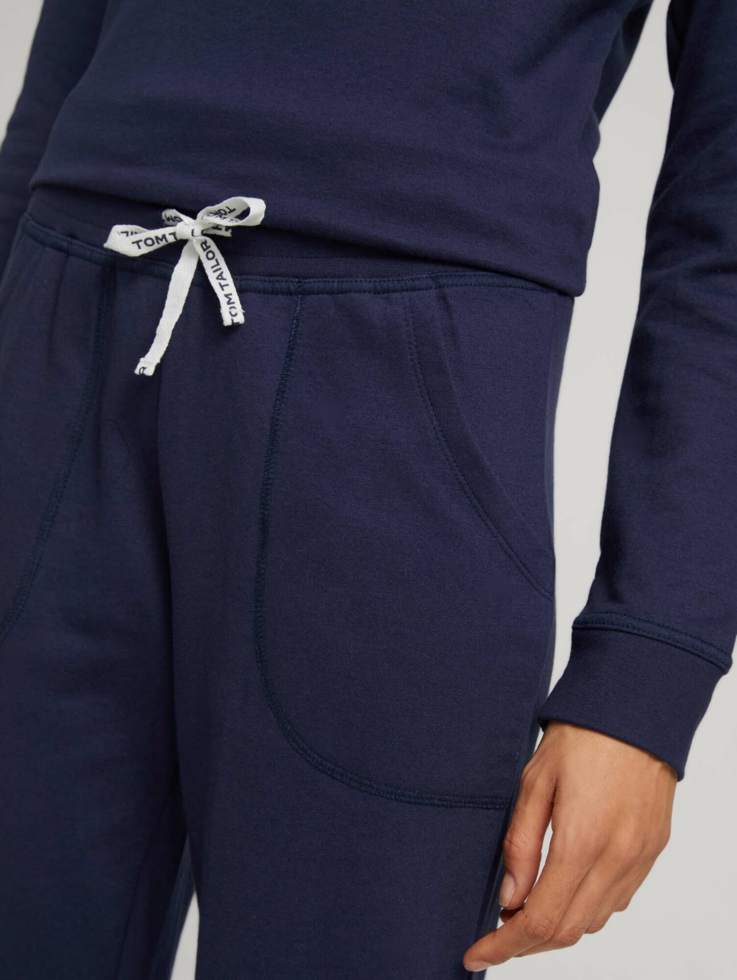 TOM TAILOR Pantaloni de pijama bleumarin - Pled.ro