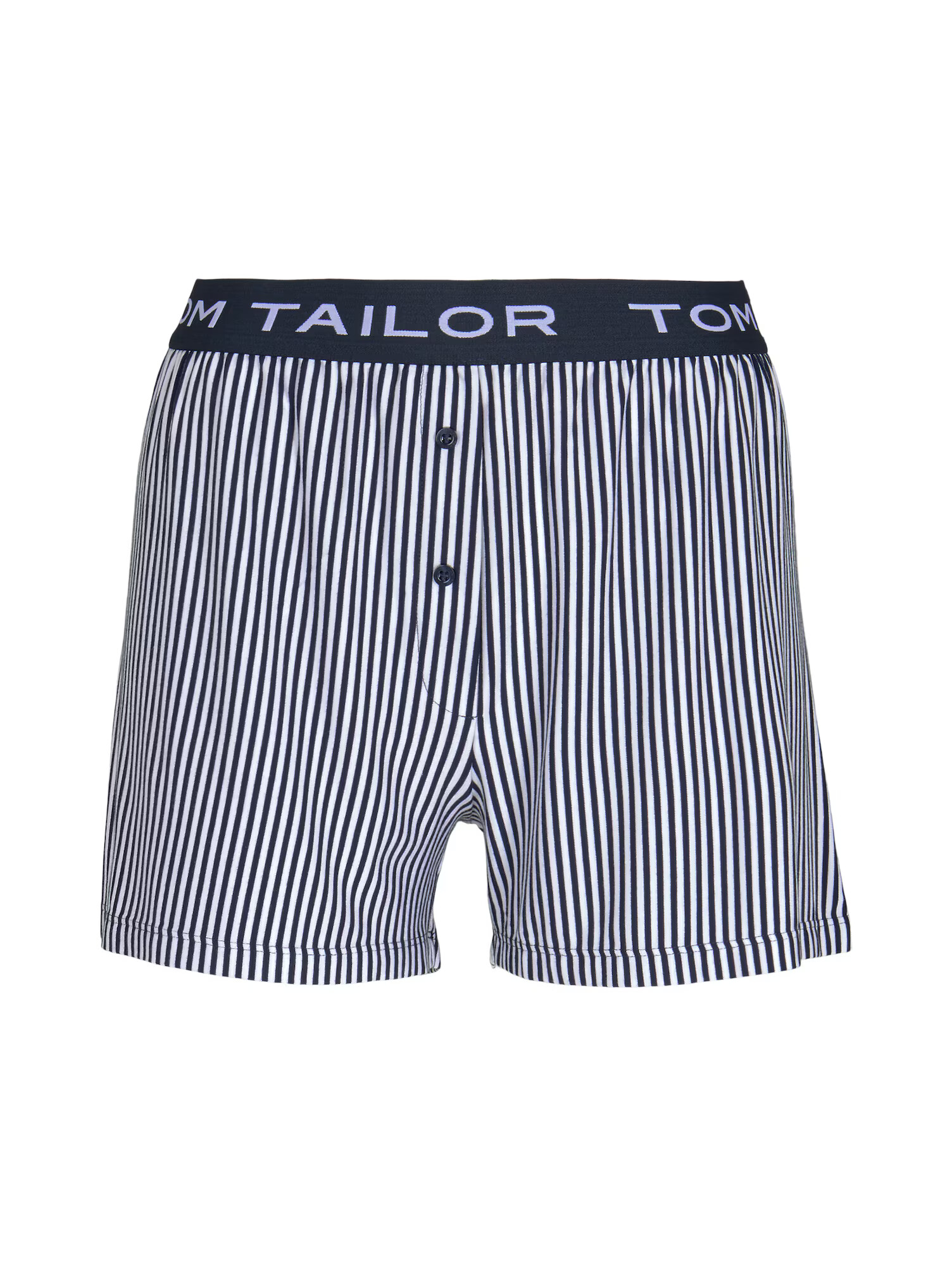 TOM TAILOR Pantaloni de pijama bleumarin / alb - Pled.ro