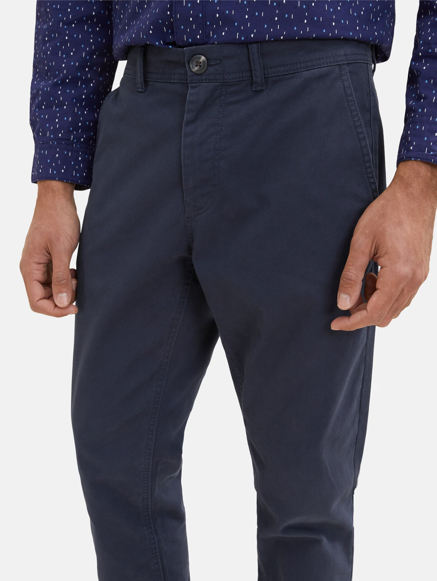 TOM TAILOR Pantaloni eleganți bleumarin - Pled.ro