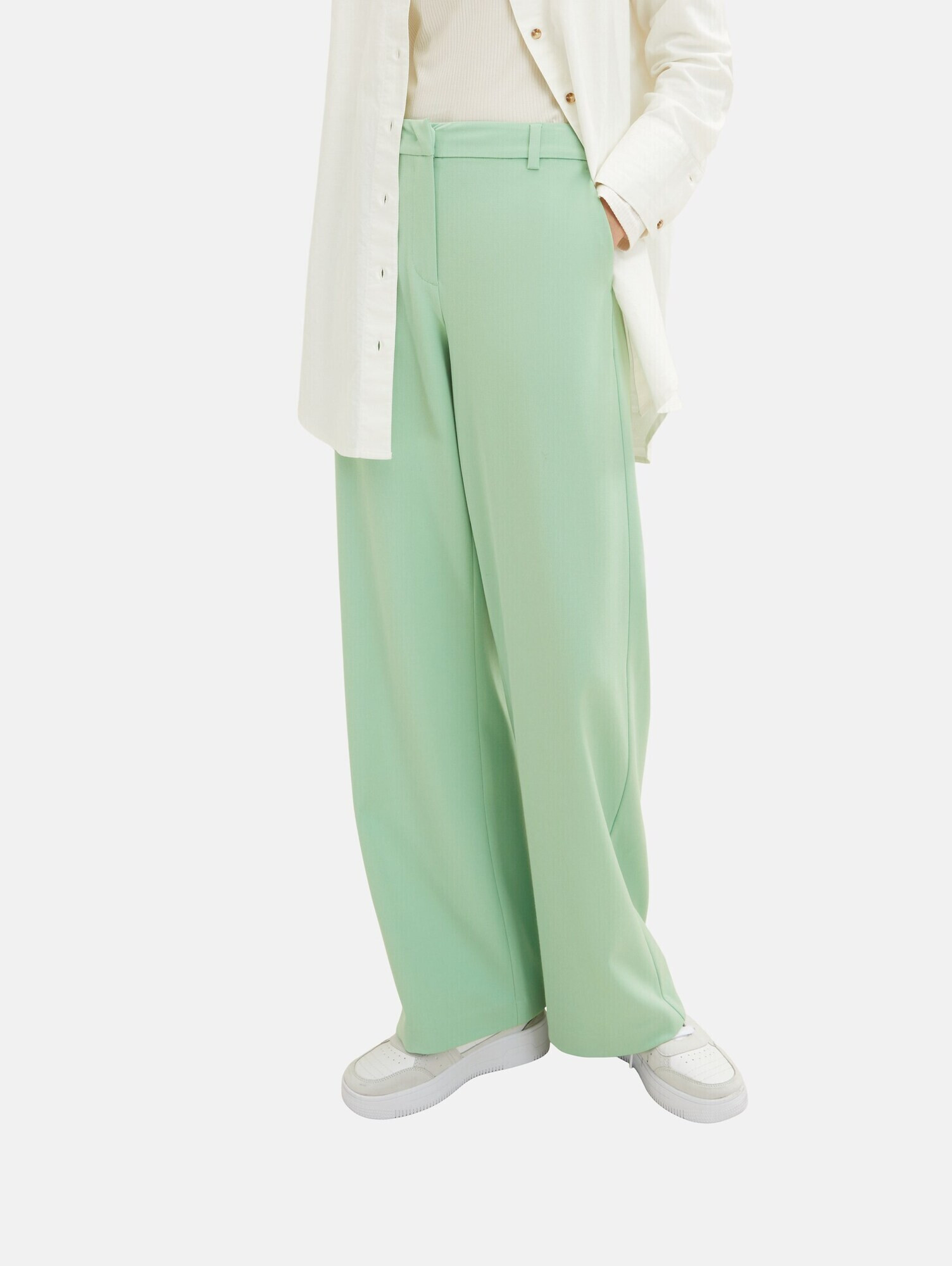 TOM TAILOR Pantaloni 'Lea' verde deschis - Pled.ro