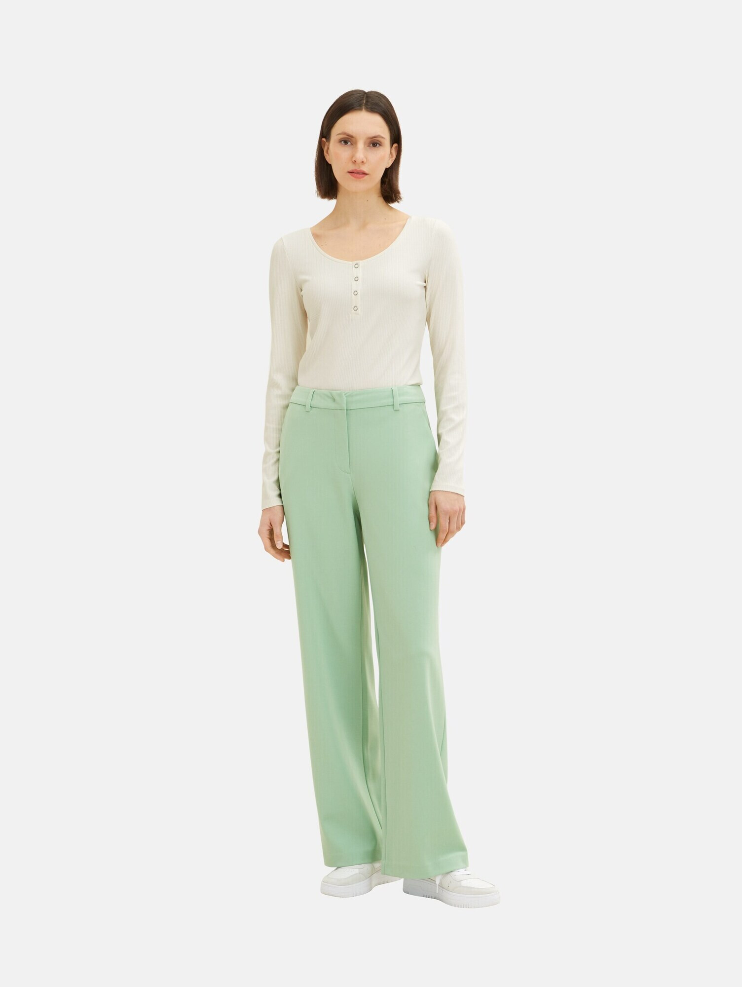 TOM TAILOR Pantaloni 'Lea' verde deschis - Pled.ro