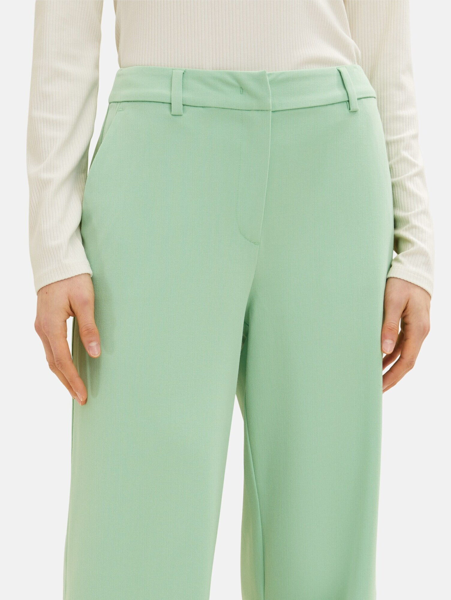 TOM TAILOR Pantaloni 'Lea' verde deschis - Pled.ro