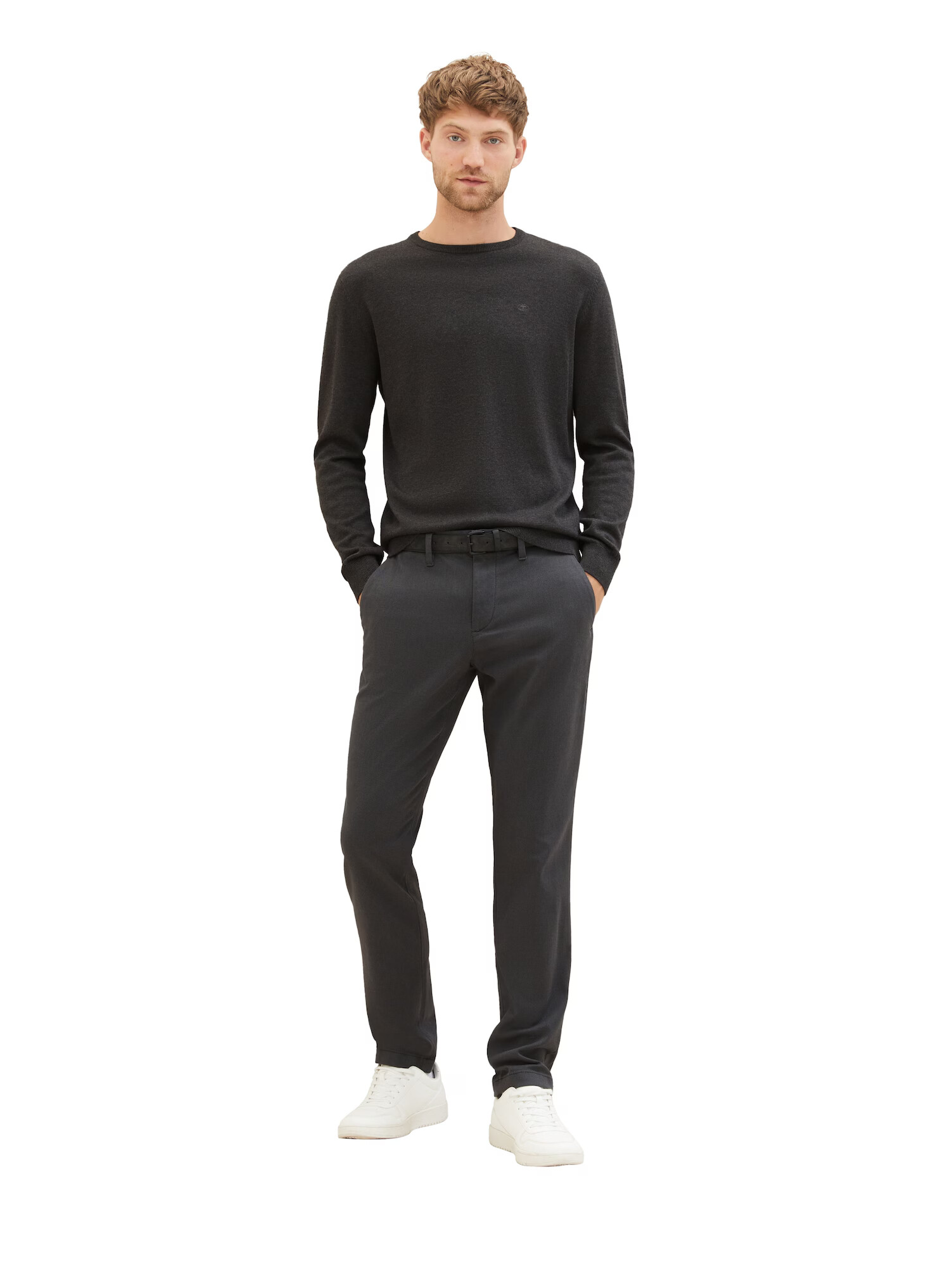 TOM TAILOR Pantaloni eleganți negru - Pled.ro