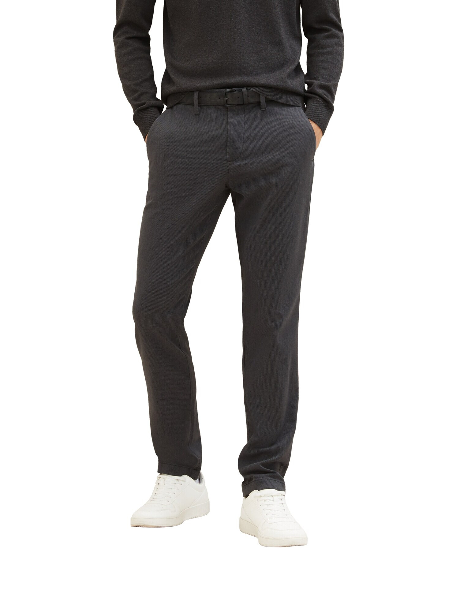 TOM TAILOR Pantaloni eleganți negru - Pled.ro