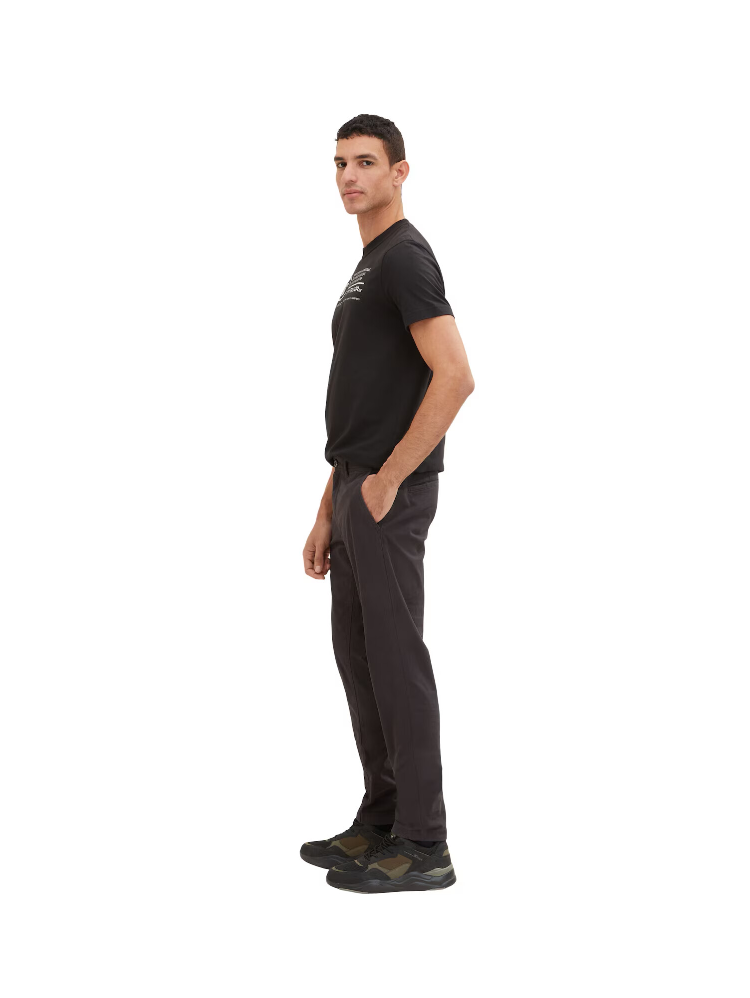 TOM TAILOR Pantaloni eleganți negru - Pled.ro