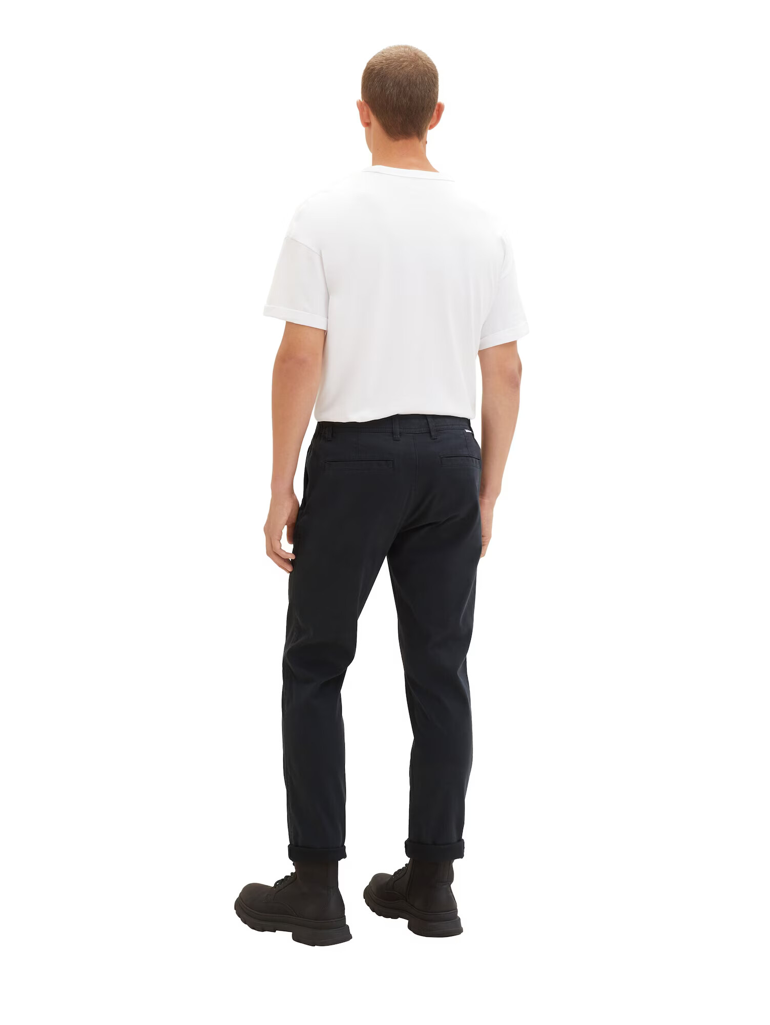 TOM TAILOR Pantaloni eleganți negru amestecat - Pled.ro