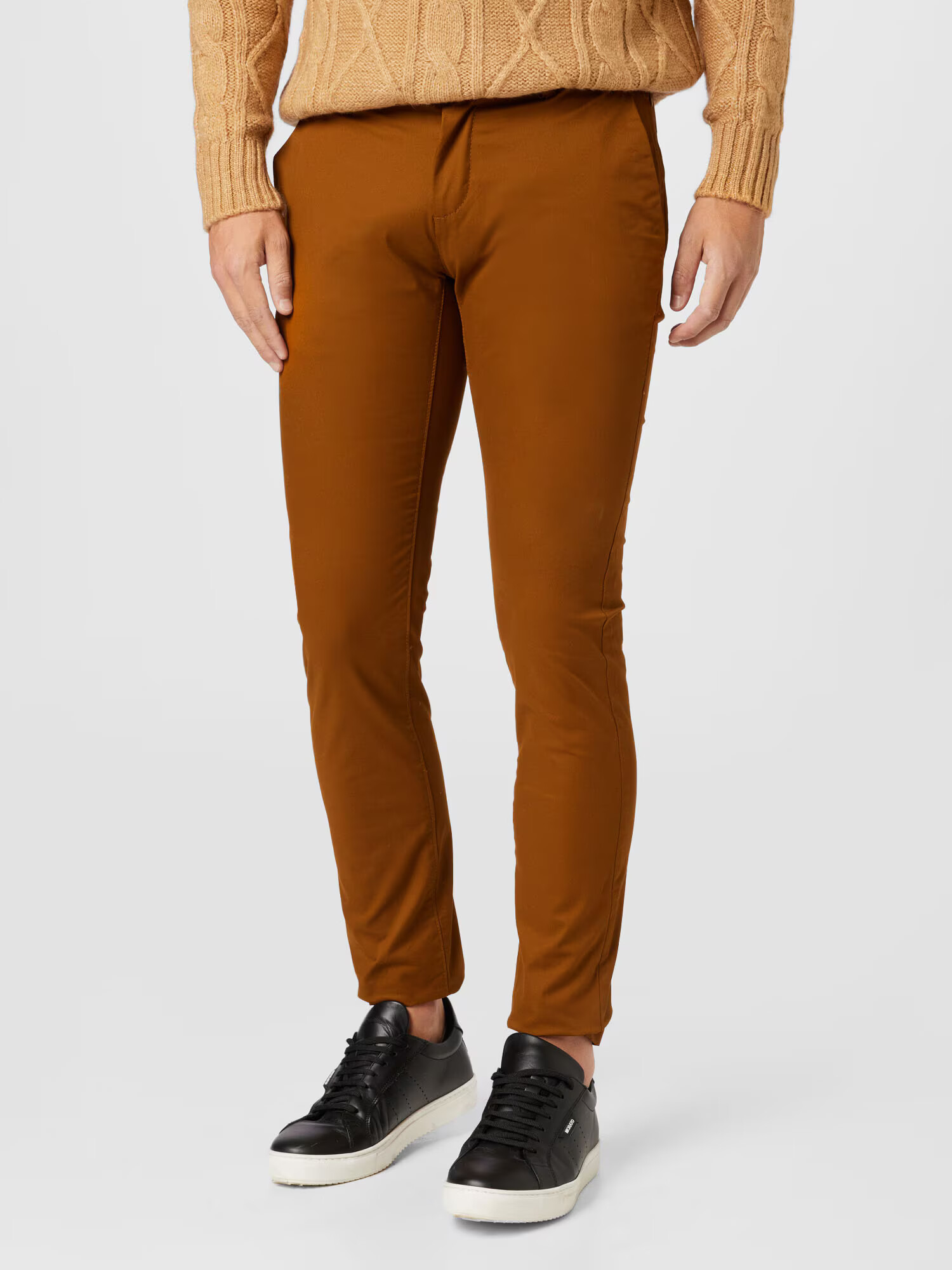 TOM TAILOR Pantaloni eleganți ocru - Pled.ro