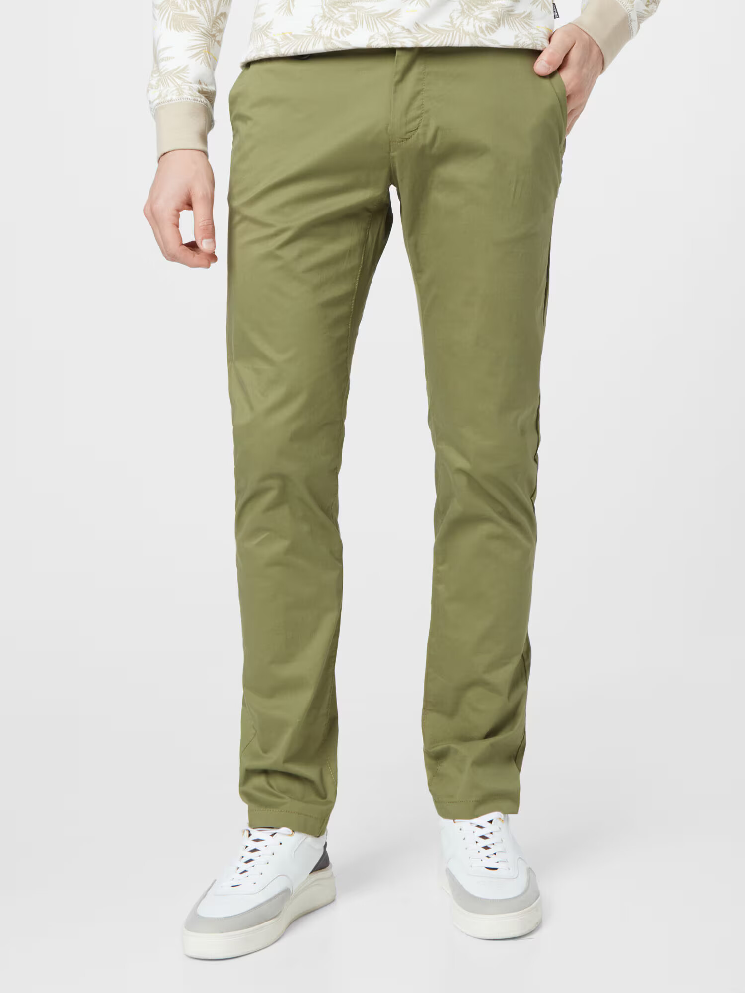 TOM TAILOR Pantaloni eleganți oliv - Pled.ro