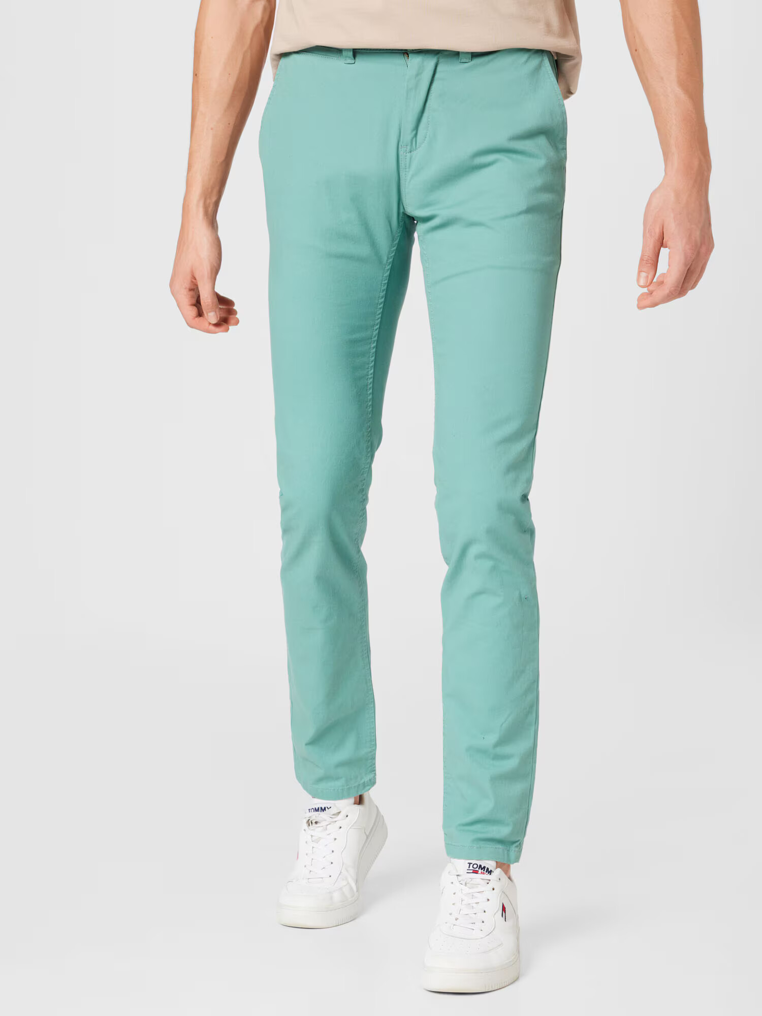 TOM TAILOR Pantaloni eleganți verde jad - Pled.ro